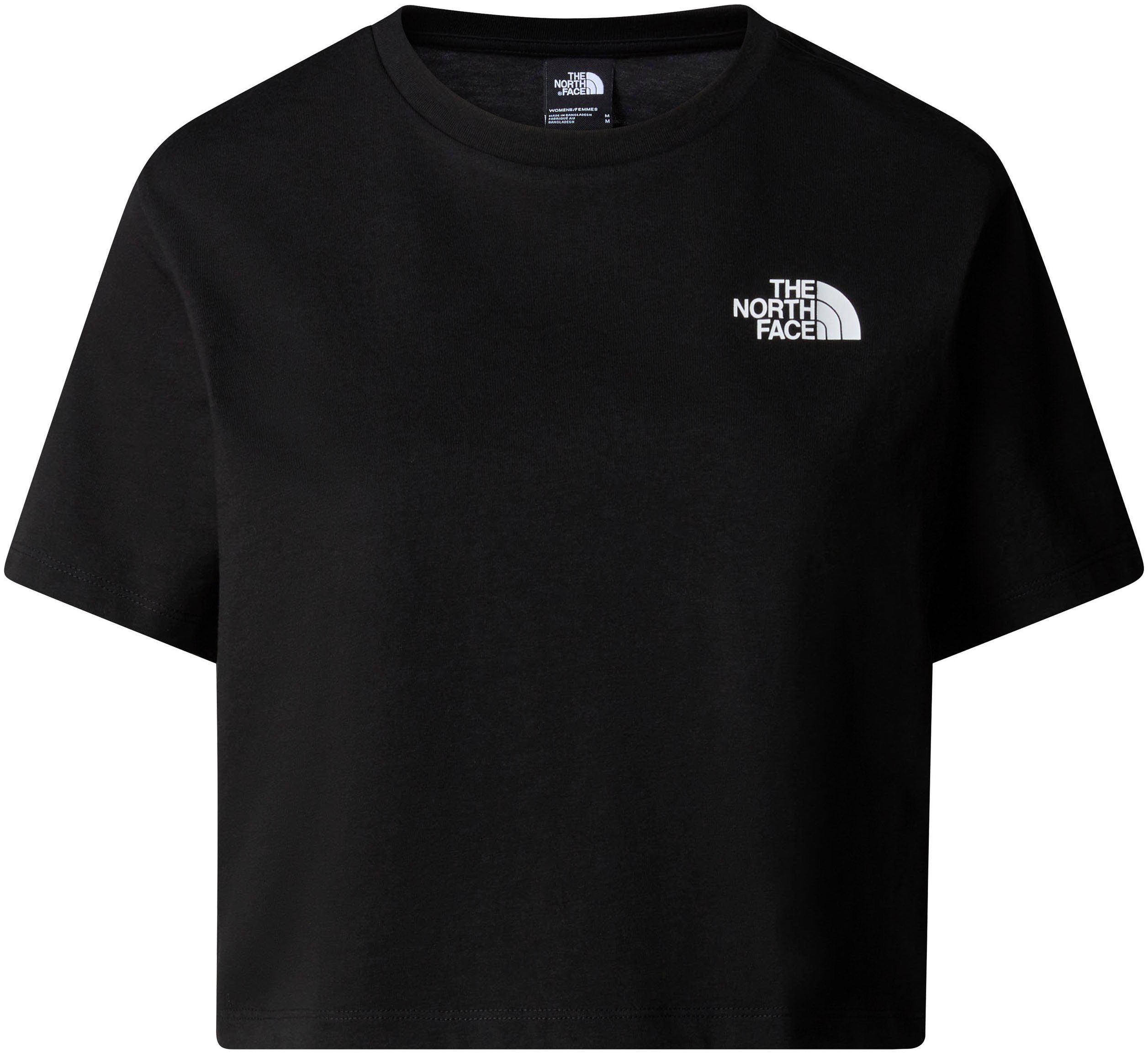 The North Face T-shirt W SIMPLE DOME CROPPED SLIM TEE (1-delig)