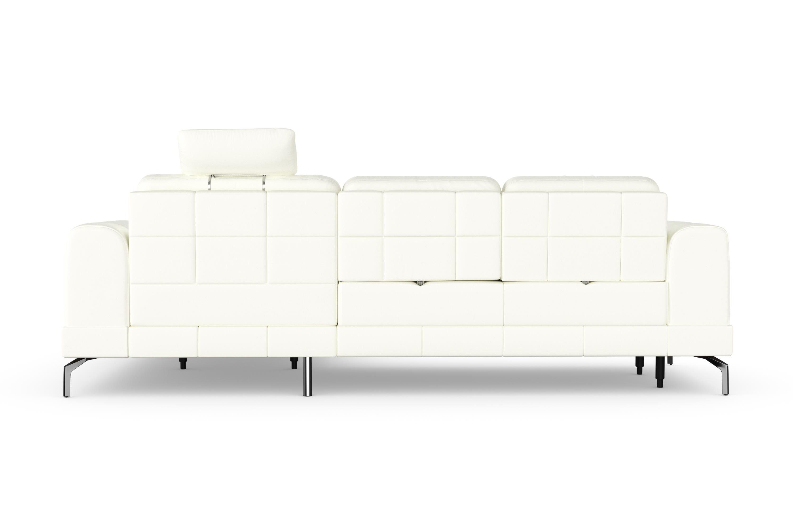 sit&more Hoekbank Bendigo L-vorm inclusief zitdiepteverstelling, bodemvrijheid 15 cm, 2 pootkleuren