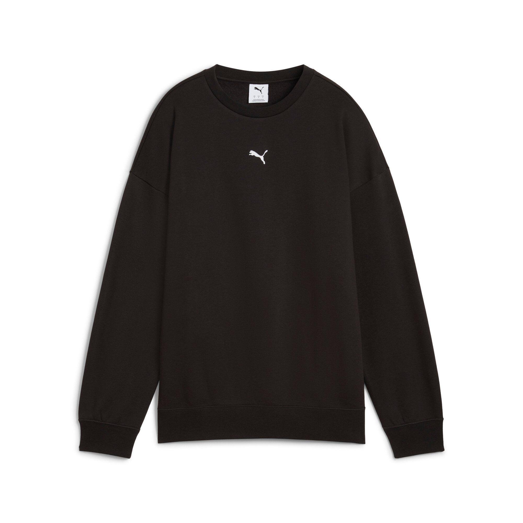 PUMA Shirt met lange mouwen ESS OVERSIZED CREW FL