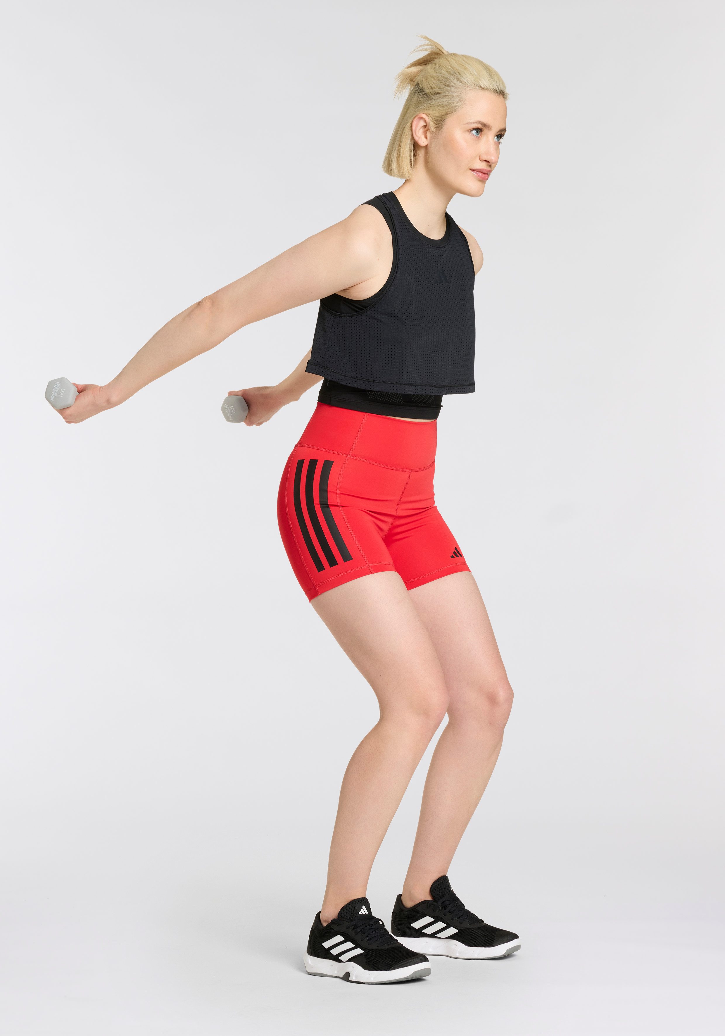 adidas Performance Short OPT 3S 1/4 (1-delig)