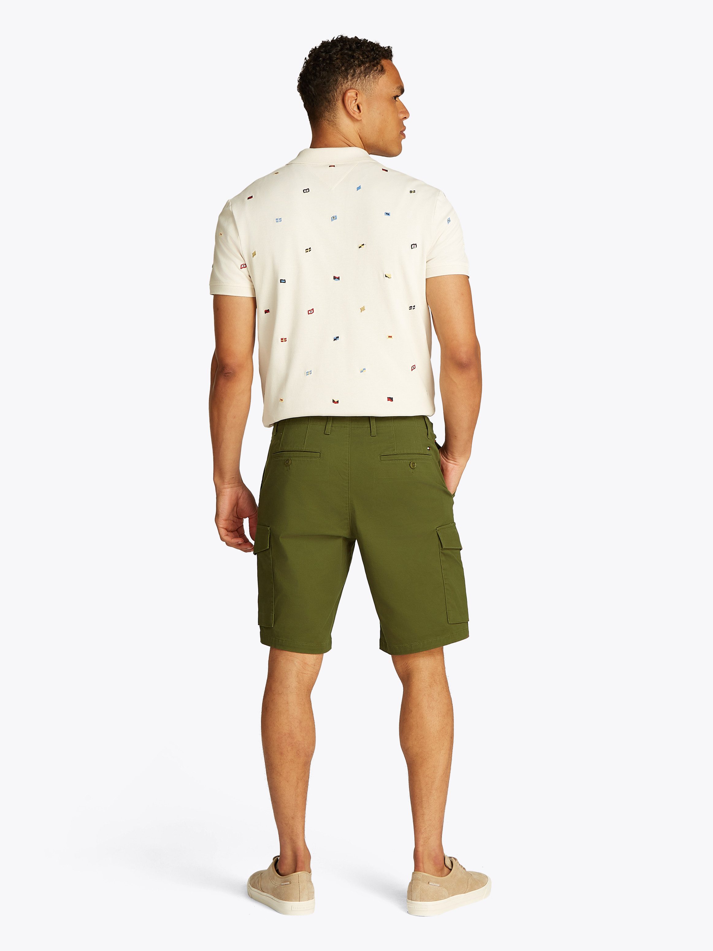 Tommy Hilfiger Cargoshort HARLEM CARGO 1985 in een eenvoudig ontwerp