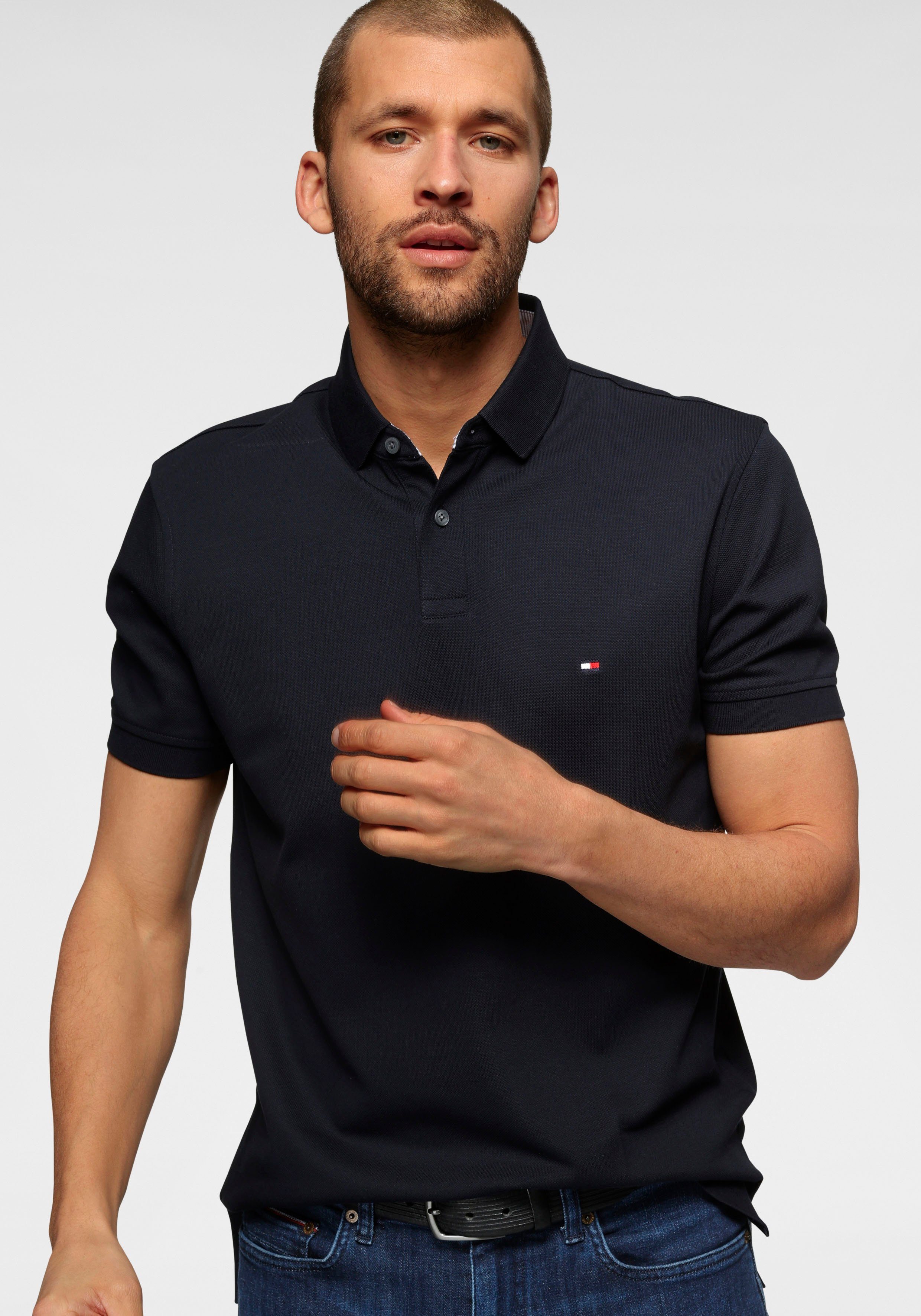 Tommy Hilfiger Poloshirt 1985 REGULAR POLO van hoogwaardige katoen-piqué-kwaliteit