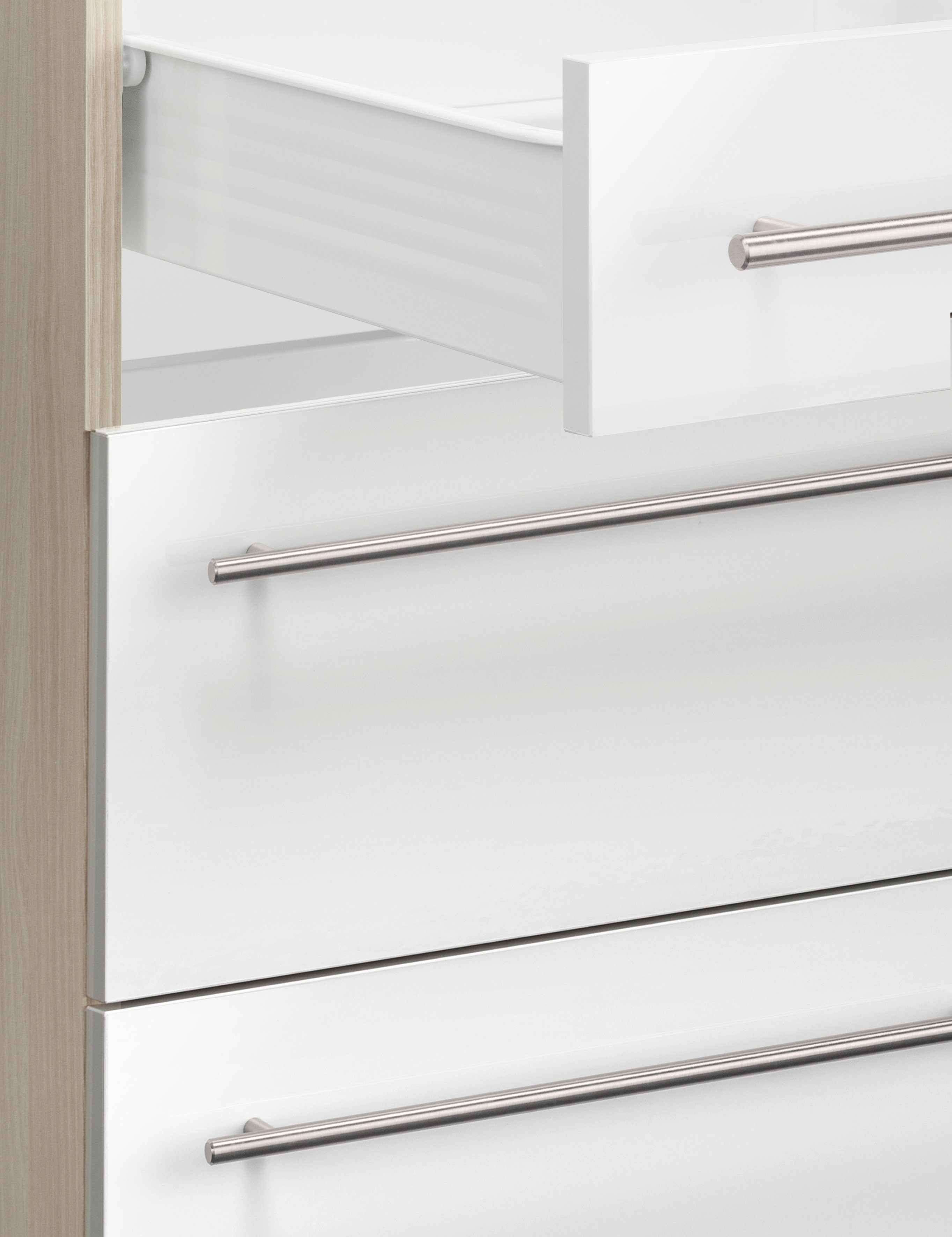 OPTIFIT Onderkast Bern 50 cm breed, met lade en 2 laden, in hoogte verstelbare poten
