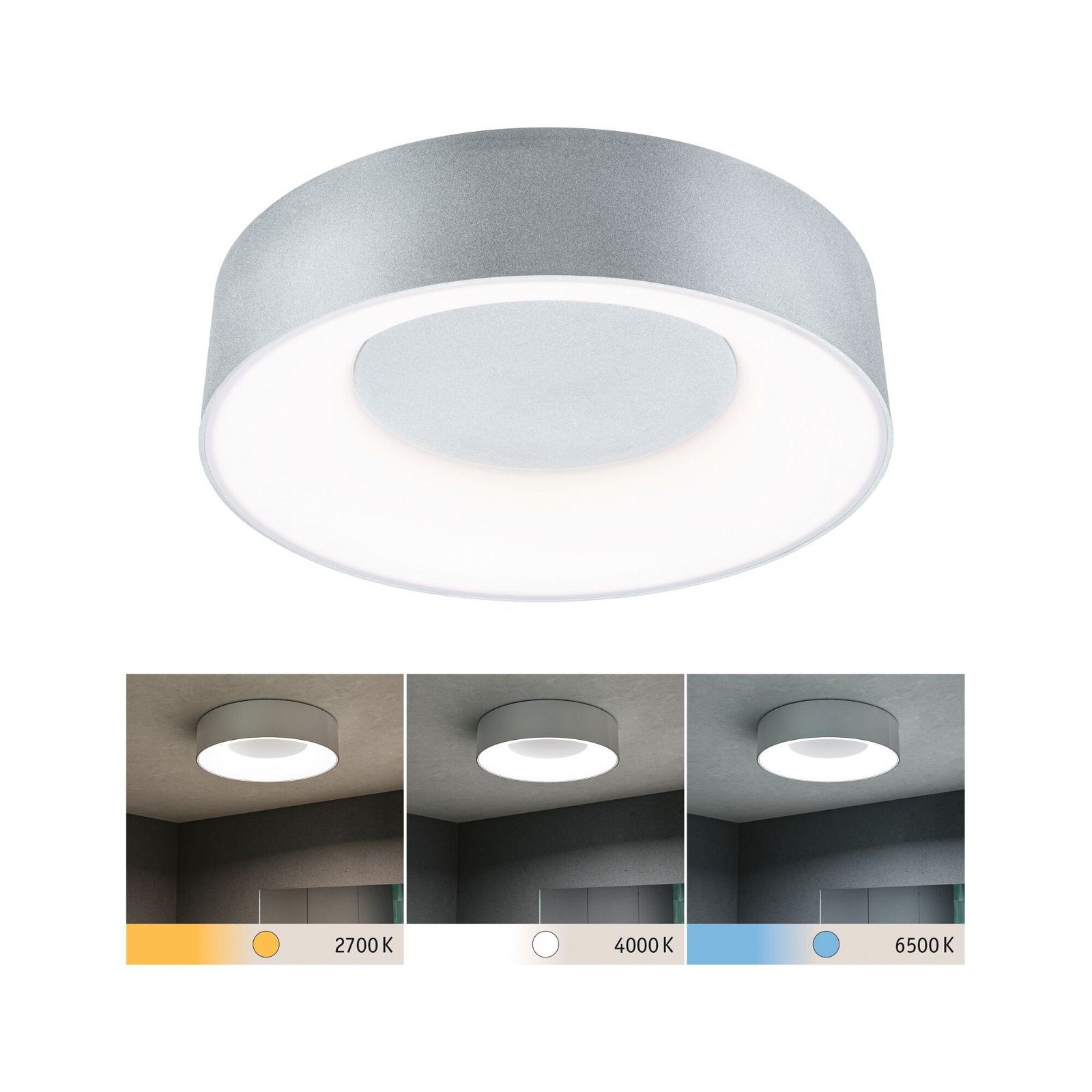 Paulmann Led-plafondlamp Selection Bathroom Casca IP44 1x16W 300mm, 230V Metaal/Kunststof (1 stuk)