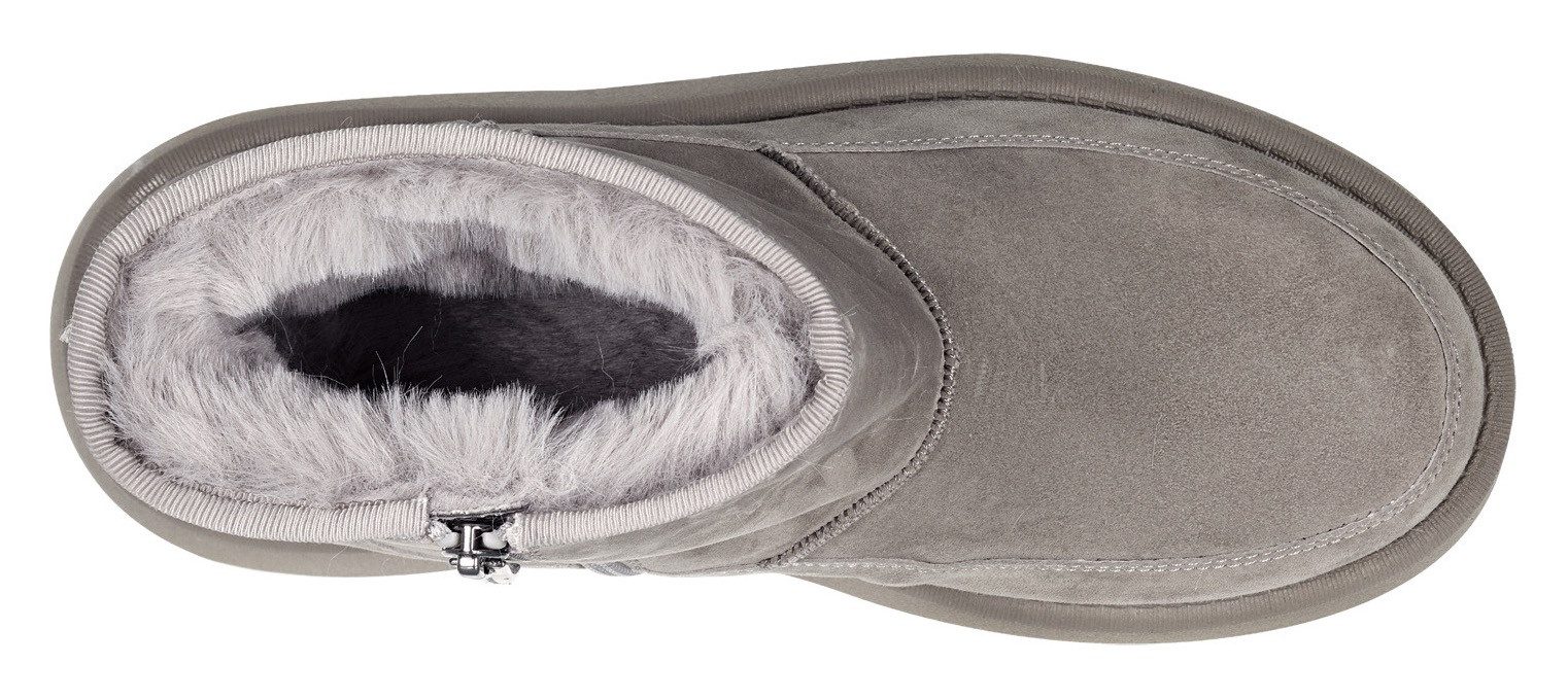 Tamaris Winterlaarzen , plateau, korte enkellaars, ankleboots met binnenrits