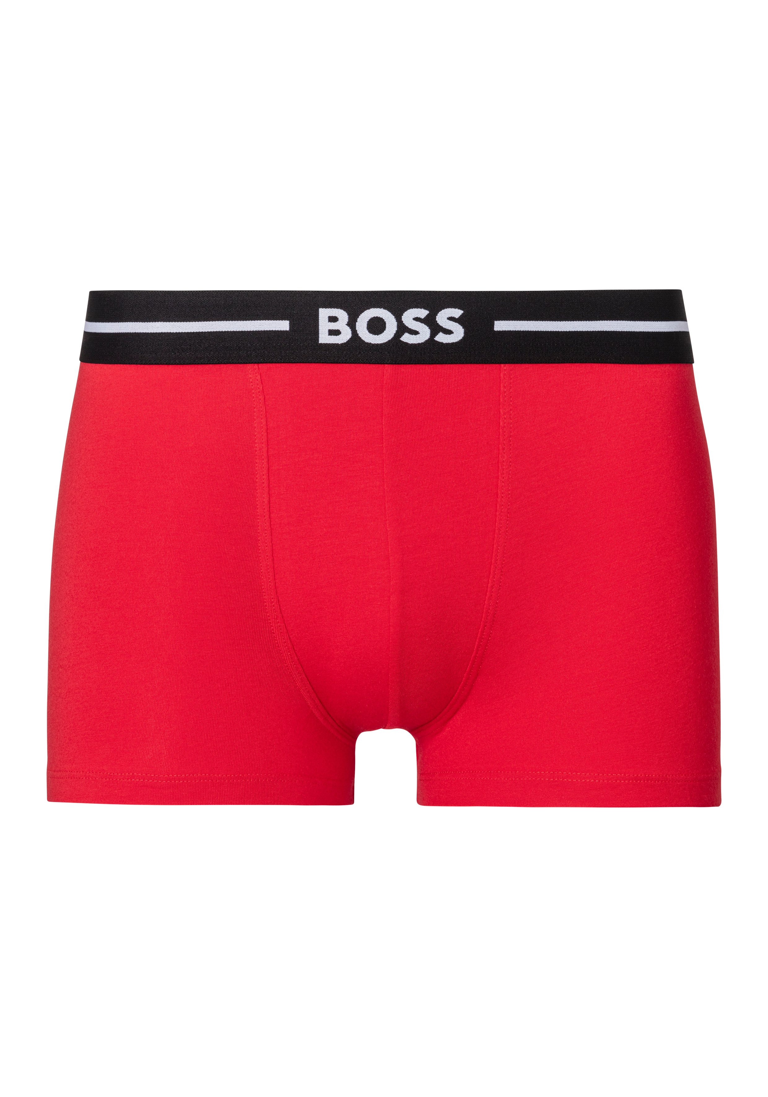 BOSS Trunk 3P Bold met opdruk op de tailleband (set 3 stuks)