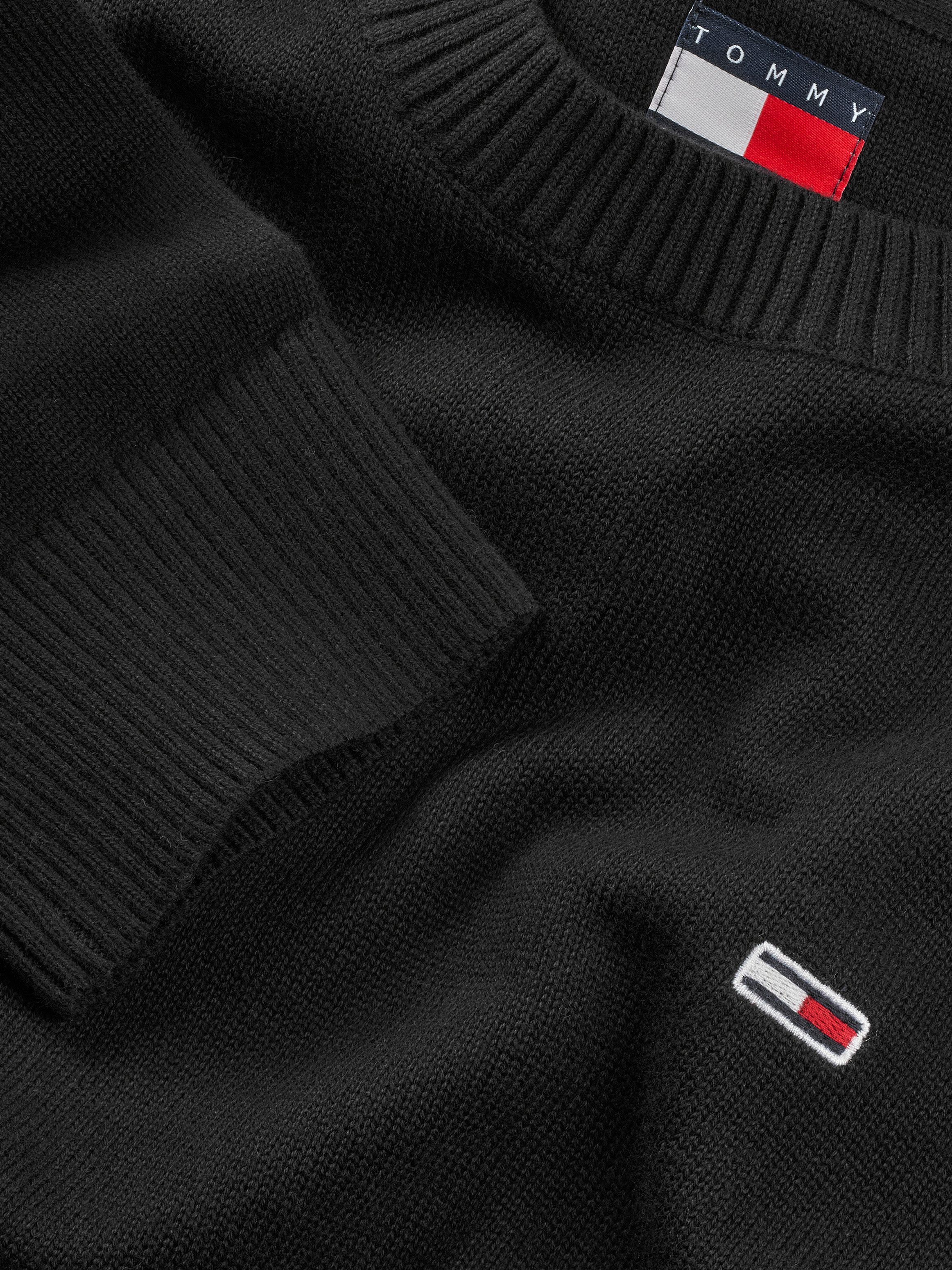 TOMMY JEANS Trui met ronde hals TJM SLIM ESSENTIAL LIGHT SWEATER