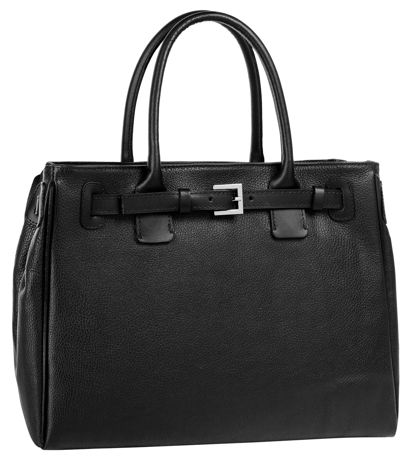 Cluty Tas echt leer, made in italy