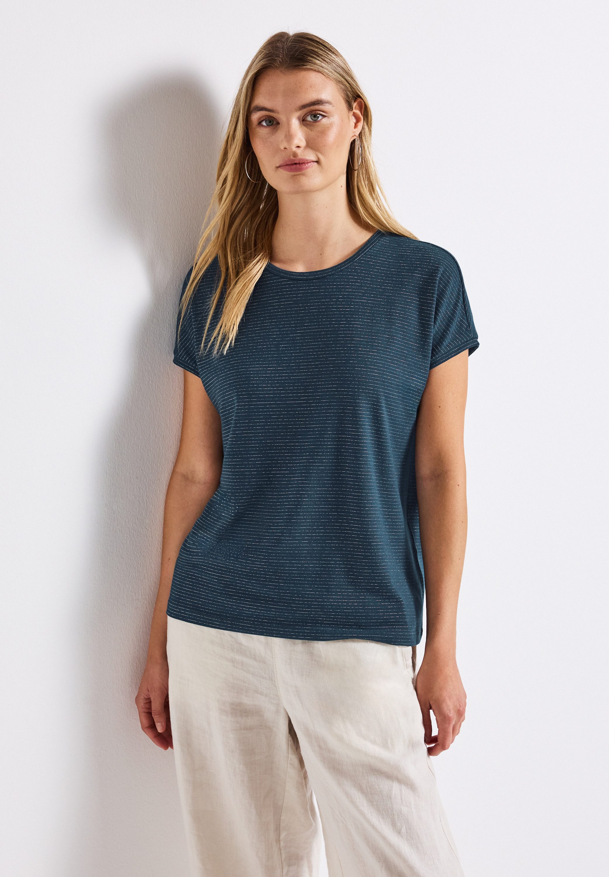 STREET ONE Shirt met ronde hals