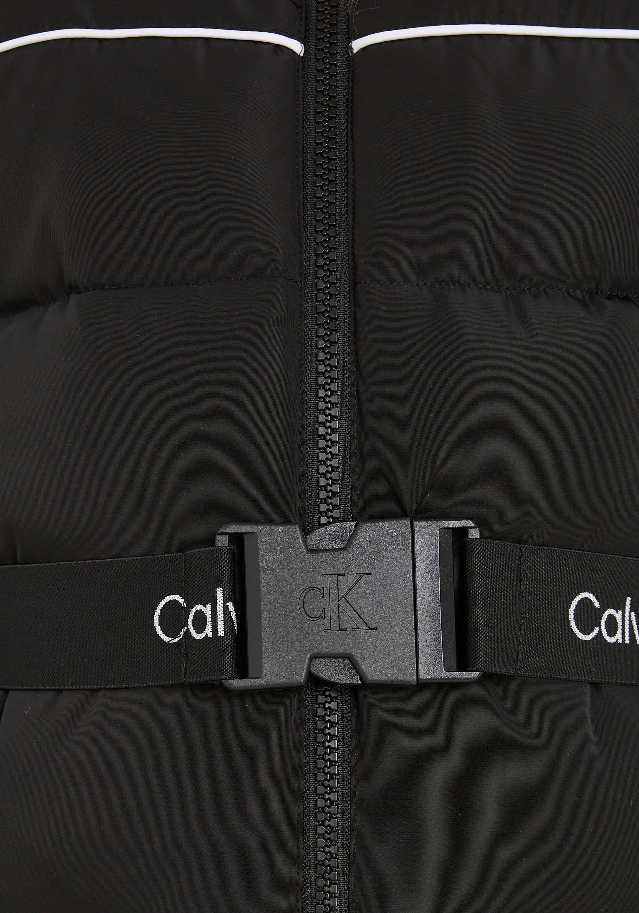 Calvin Klein Winterjack LOGO TAPE BELT JACKET