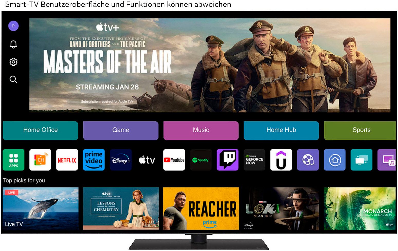 LG OLED-TV, 164 cm / 65", 4K Ultra HD, Smart TV
