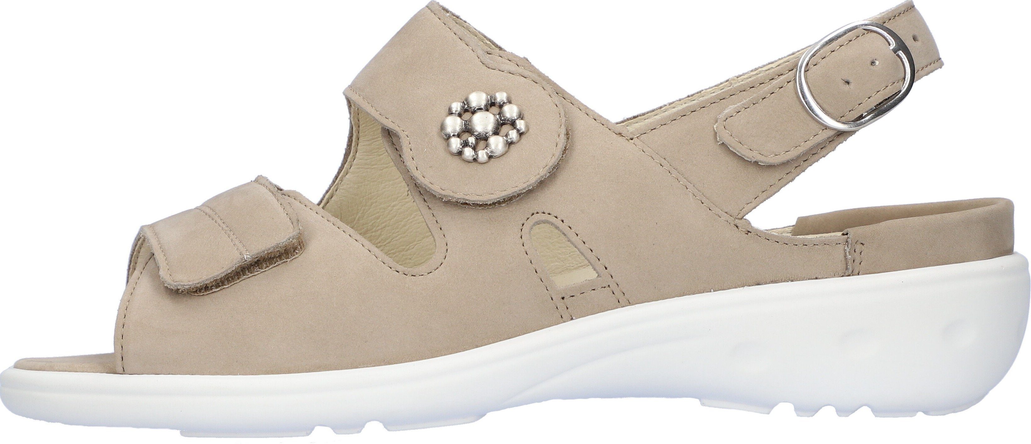 Waldläufer Sandalen Kara-Soft zomerschoen, sandaal, sleehak, met klittenbandsluitingen, k-breedte