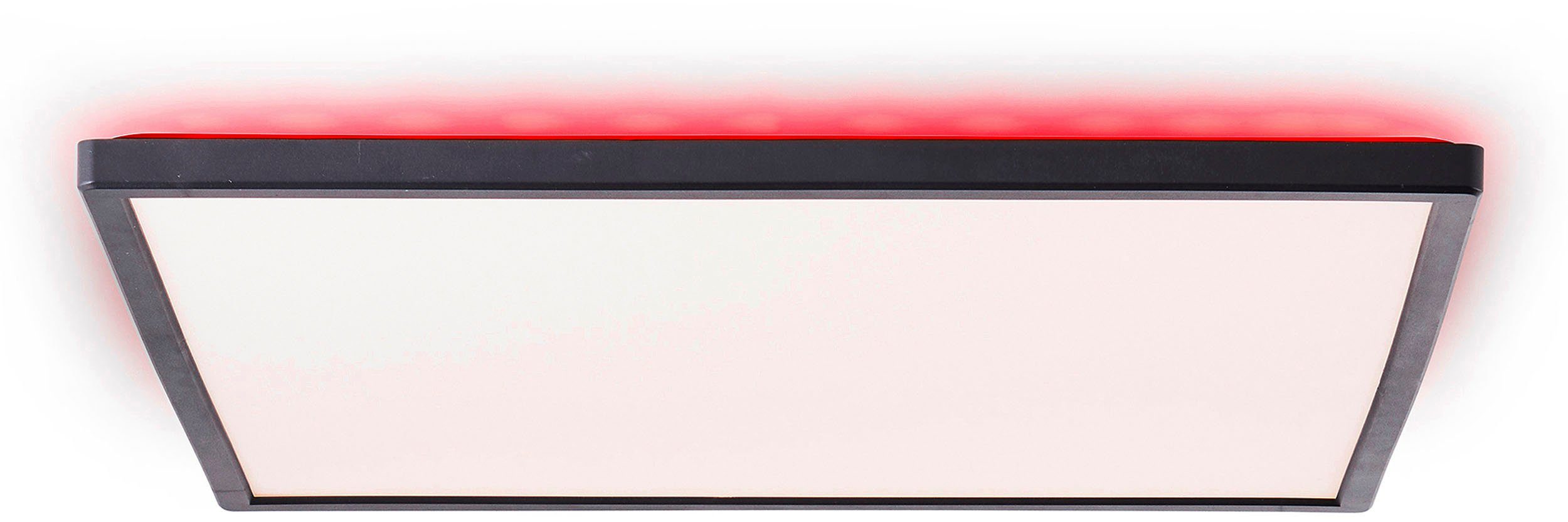 my home Led-plafondlamp Elliot 42 x 42 cm, 2500 lumen, 3000-6500 kelvin, wit/zwart (1 stuk)