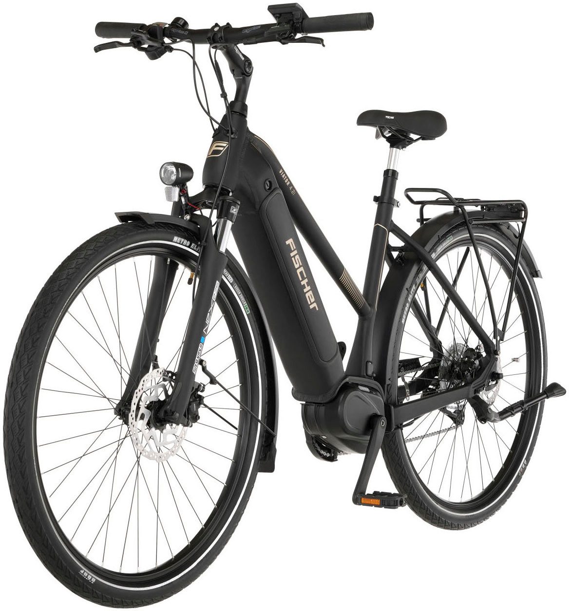 Fischer E-bike VIATOR 4.2i Pedelec, elektrische fiets voor dames en heren