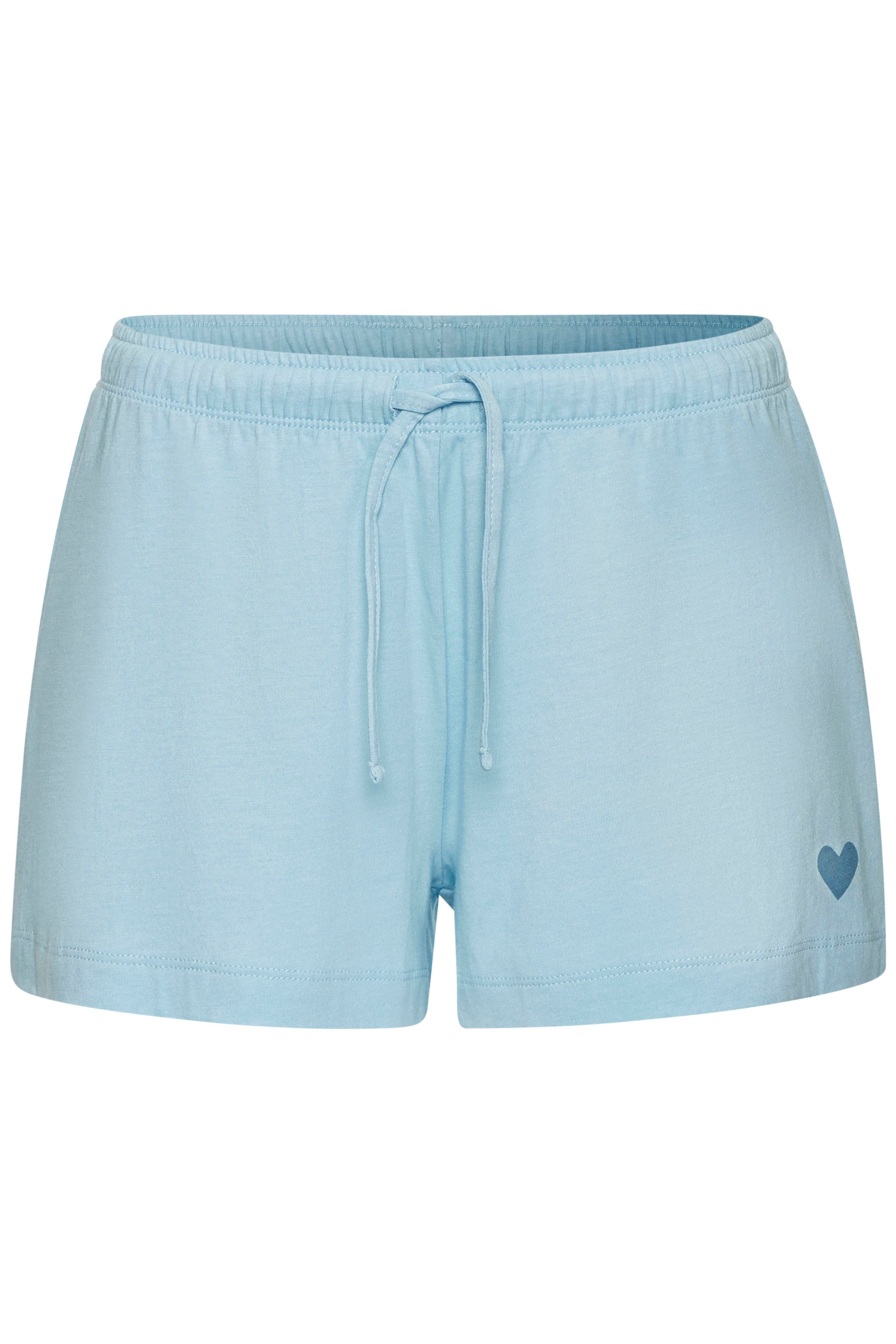 s.Oliver RED LABEL Beachwear Shortama met kleine frontprint (2-delig)