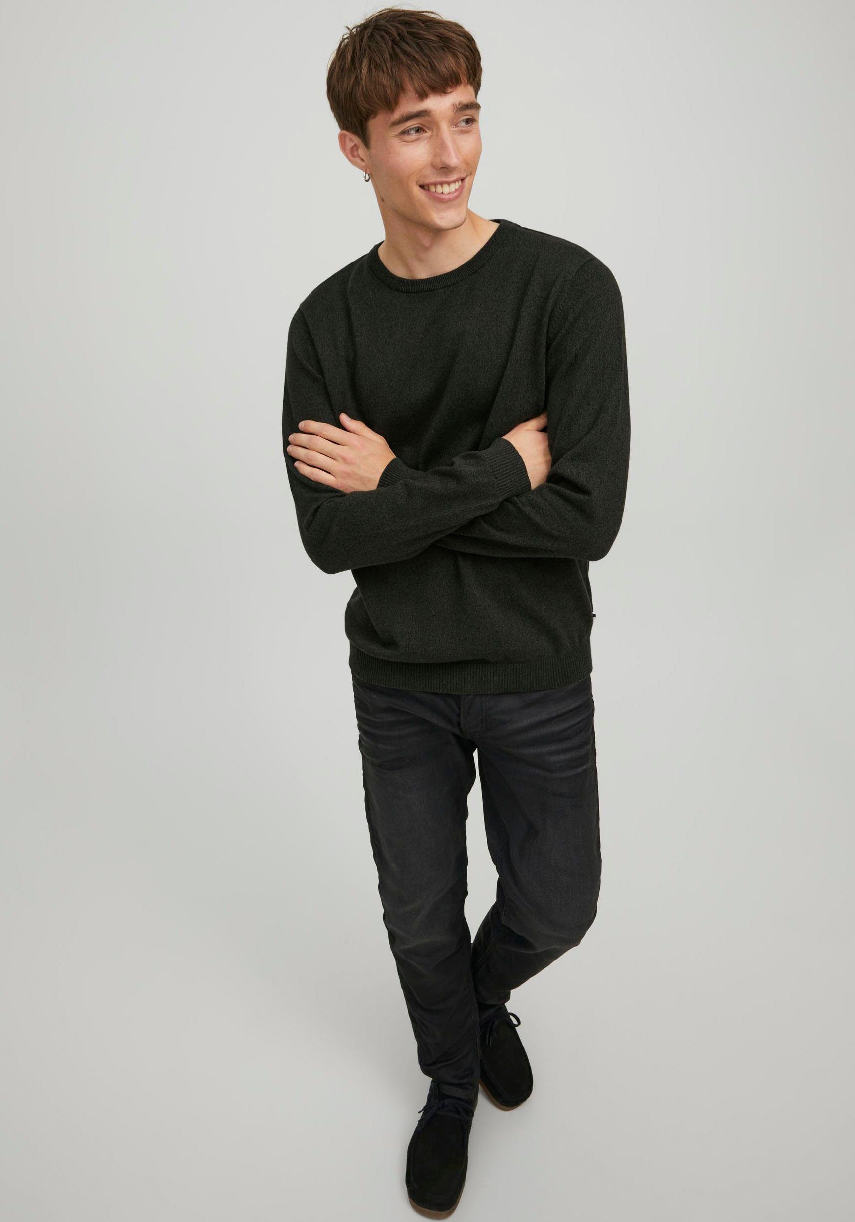 Jack & Jones Trui met ronde hals BASIC KNIT CREW NECK