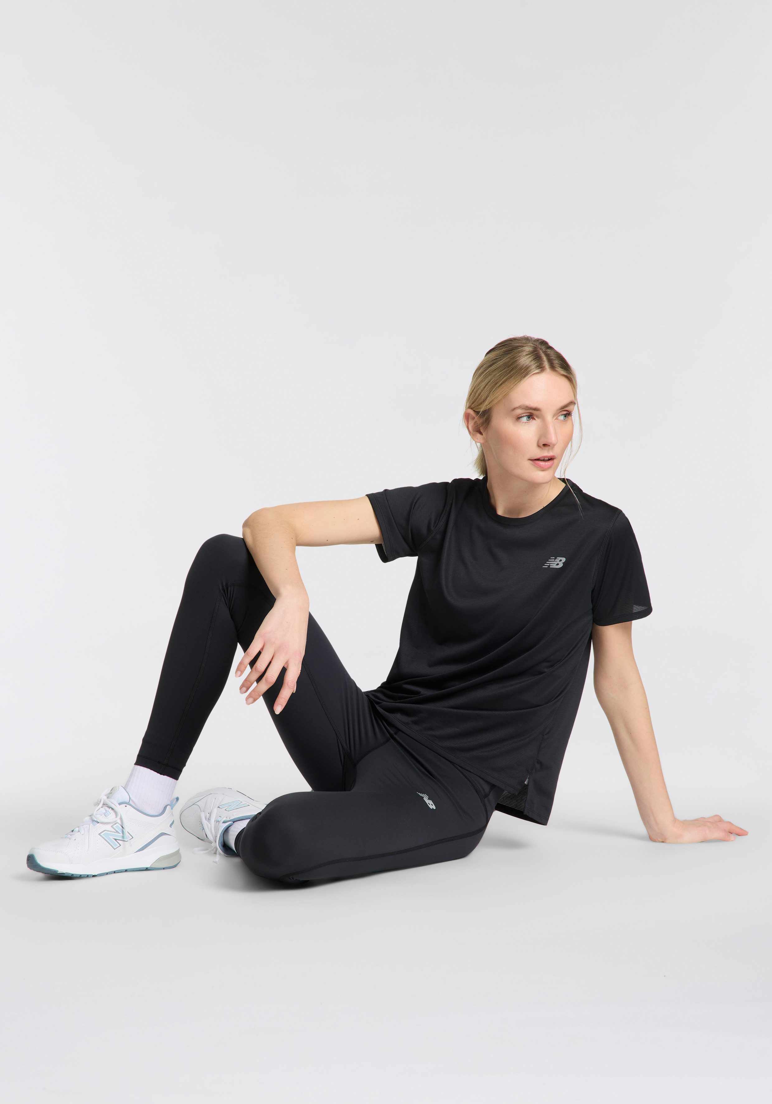 New Balance Runningtights NBleek High Riselegging 27" NB NAVY