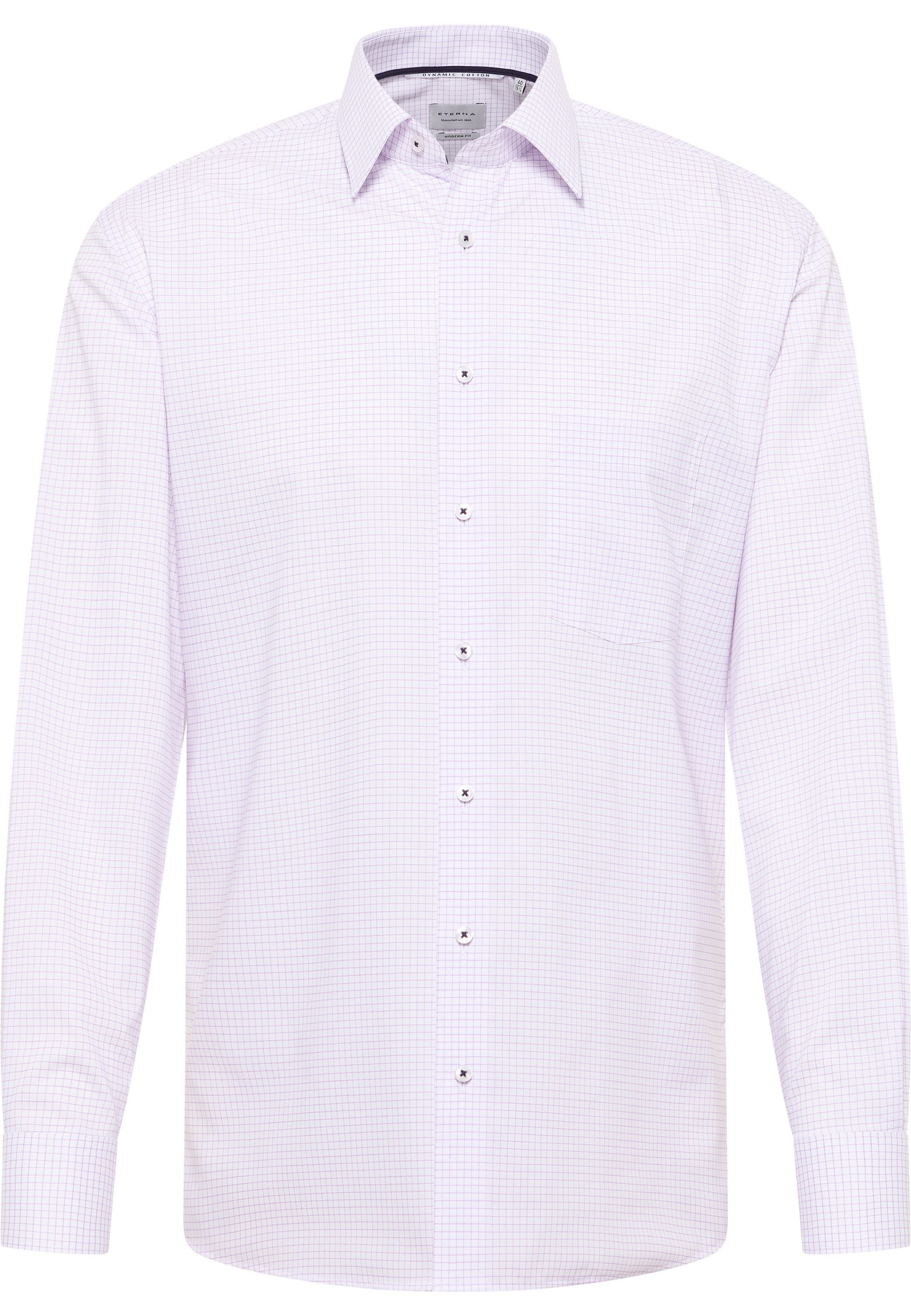Eterna Overhemd met lange mouwen MODERN FIT NON IRON (strijkvrij)