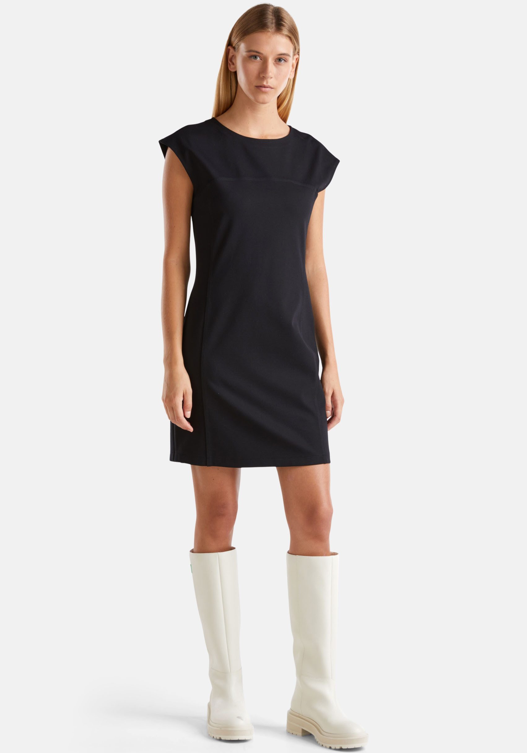 United Colors of Benetton Blousejurk in eenvoudig, mouwloos ontwerp dames blousejurken maat XS (34) zwart