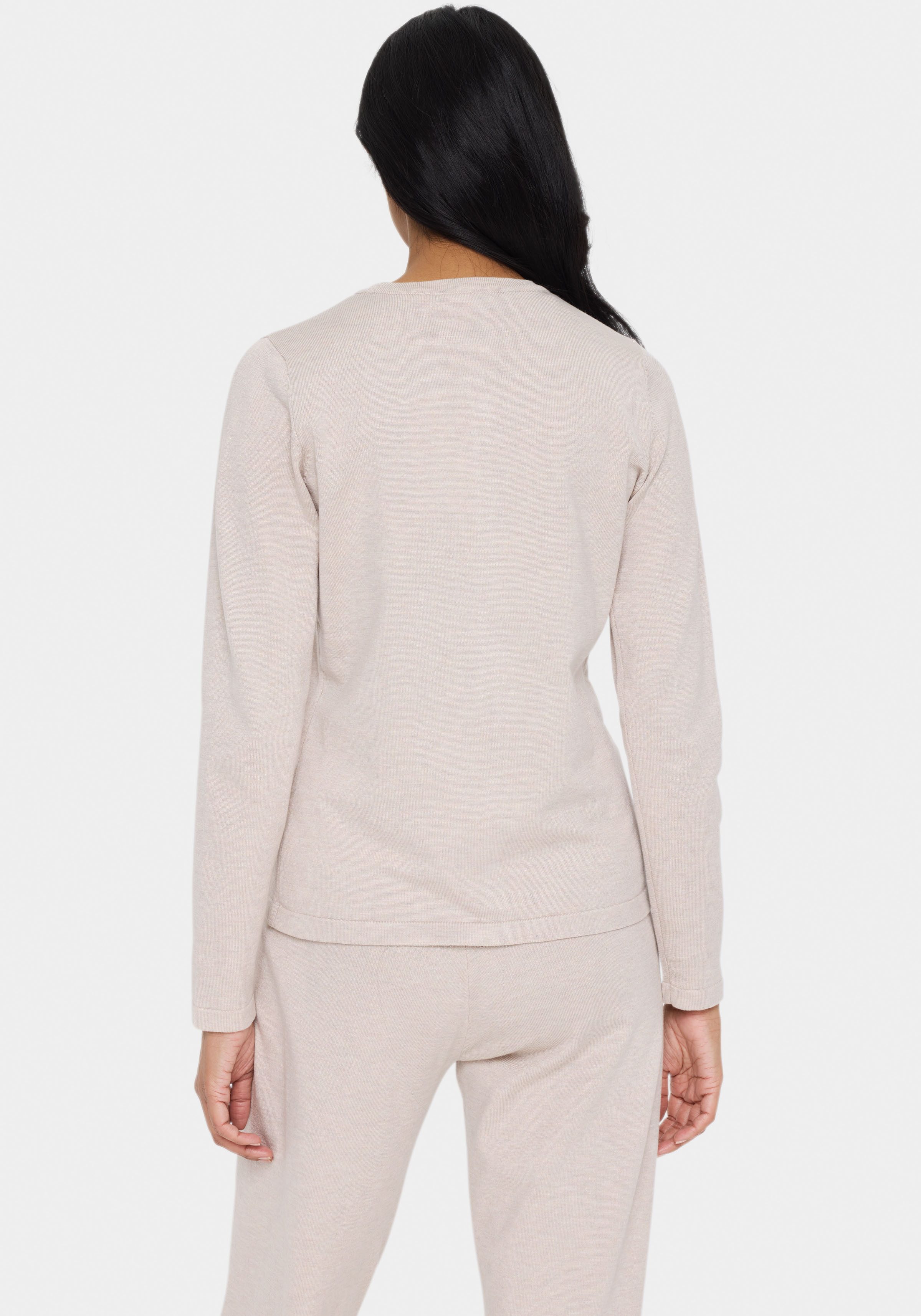 Saint Tropez Vest A8661 MilaSZ R-Neck Cardigan