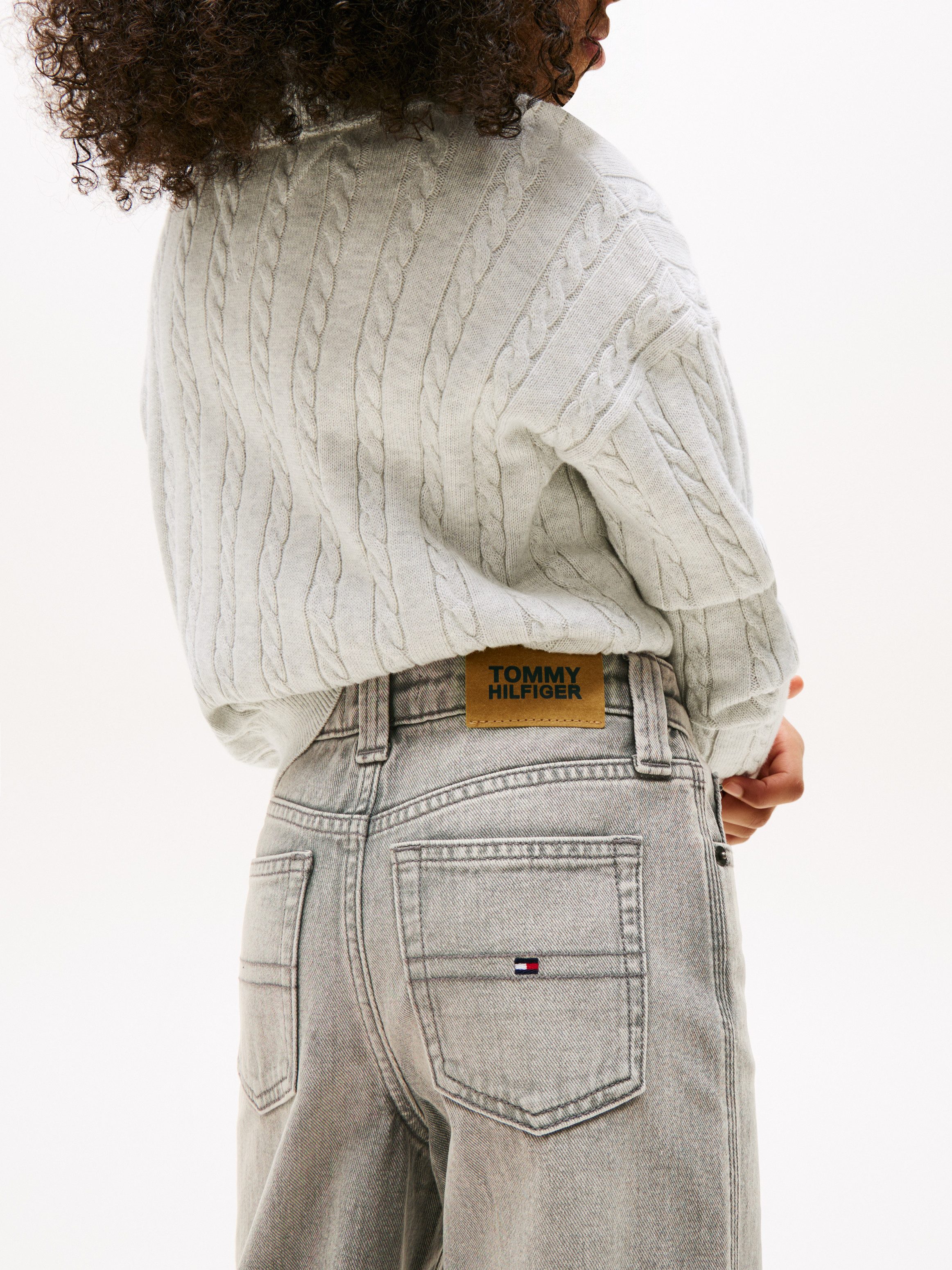 Tommy Hilfiger Wijde jeans Mabel voor kinderen tot 16 jaar