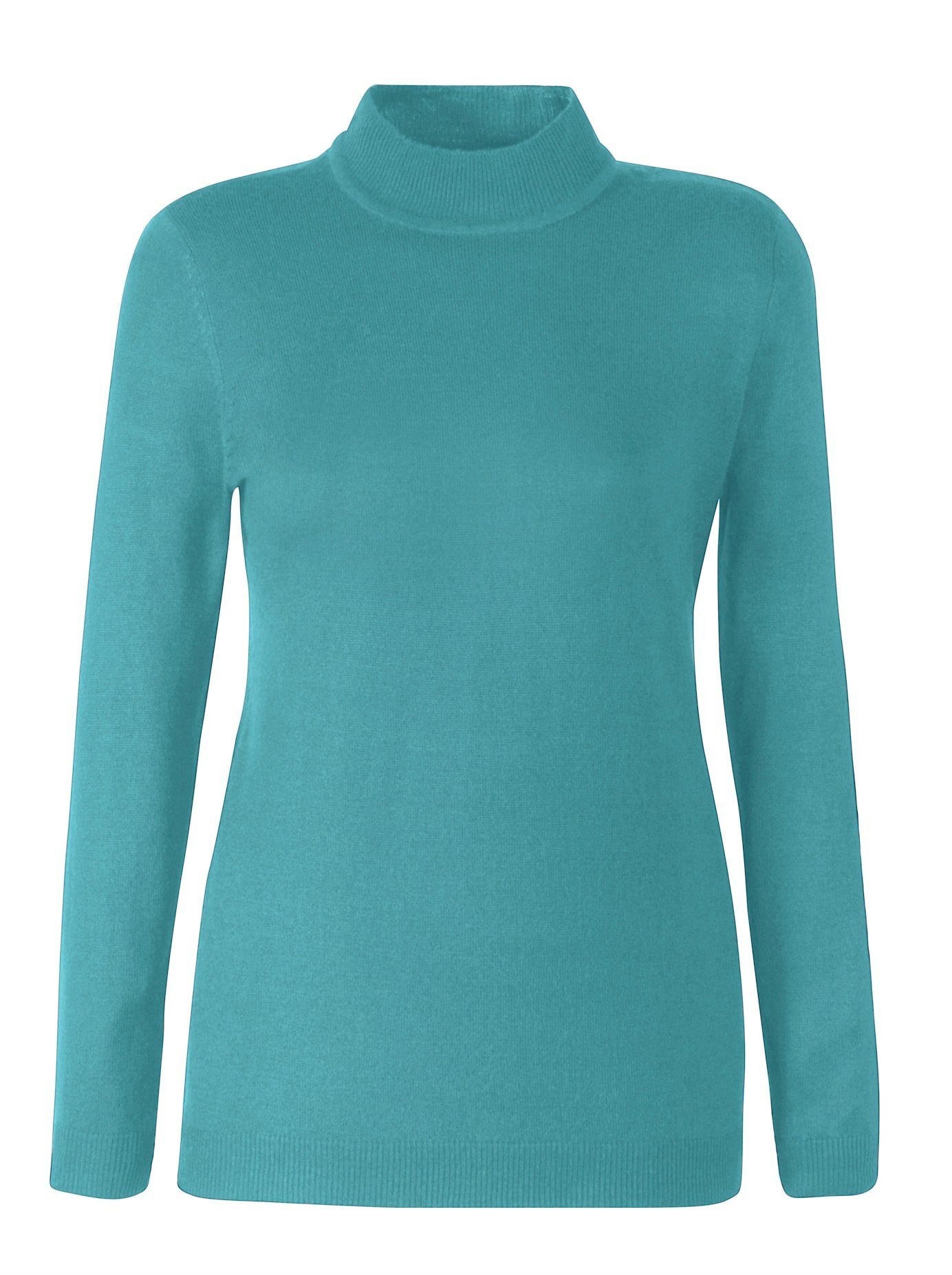 Classic Basics Trui met staande kraag Trui