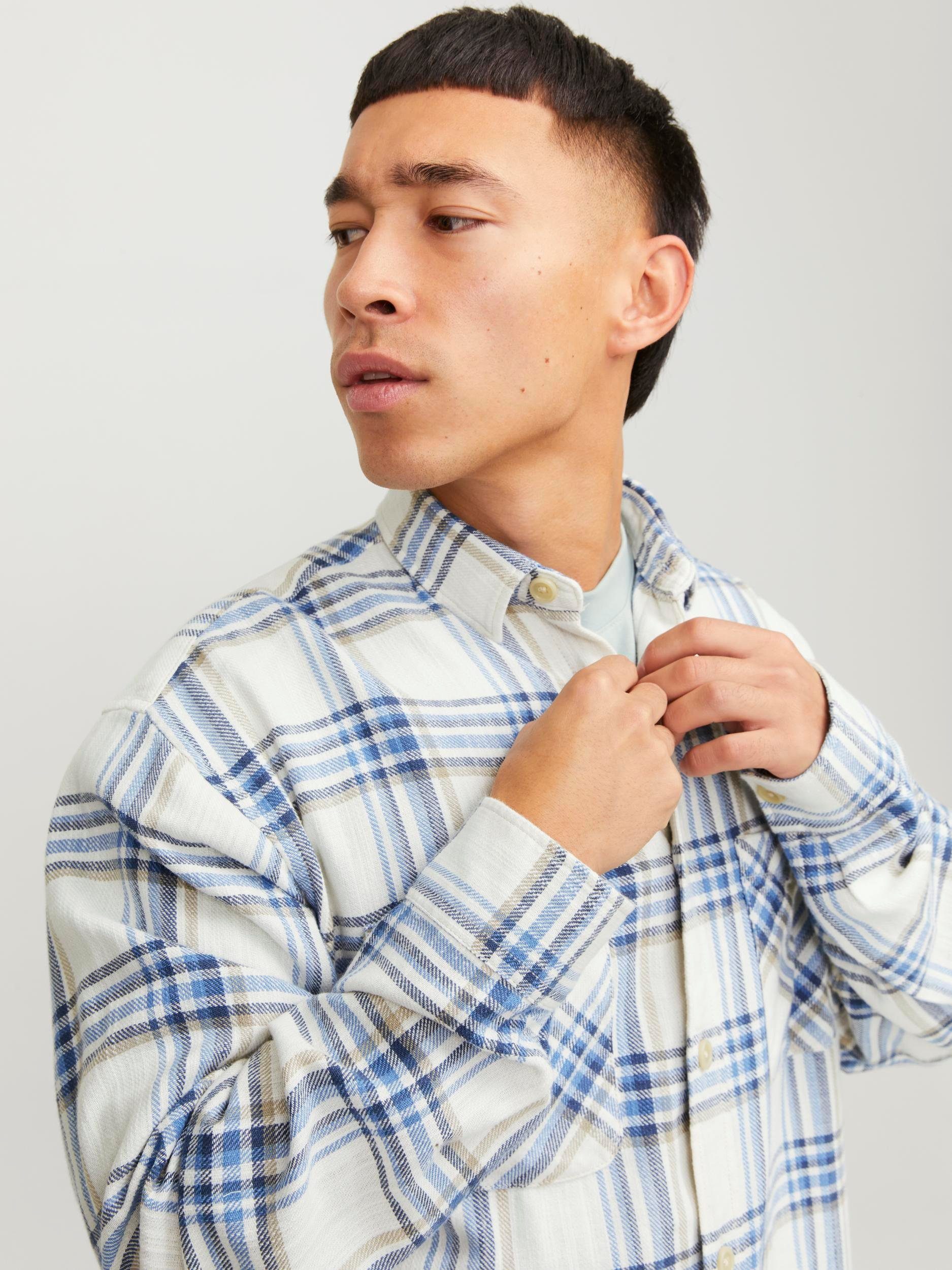 Jack & Jones Overhemd met lange mouwen JJEMICHAEL OVERSHIRT LS SN