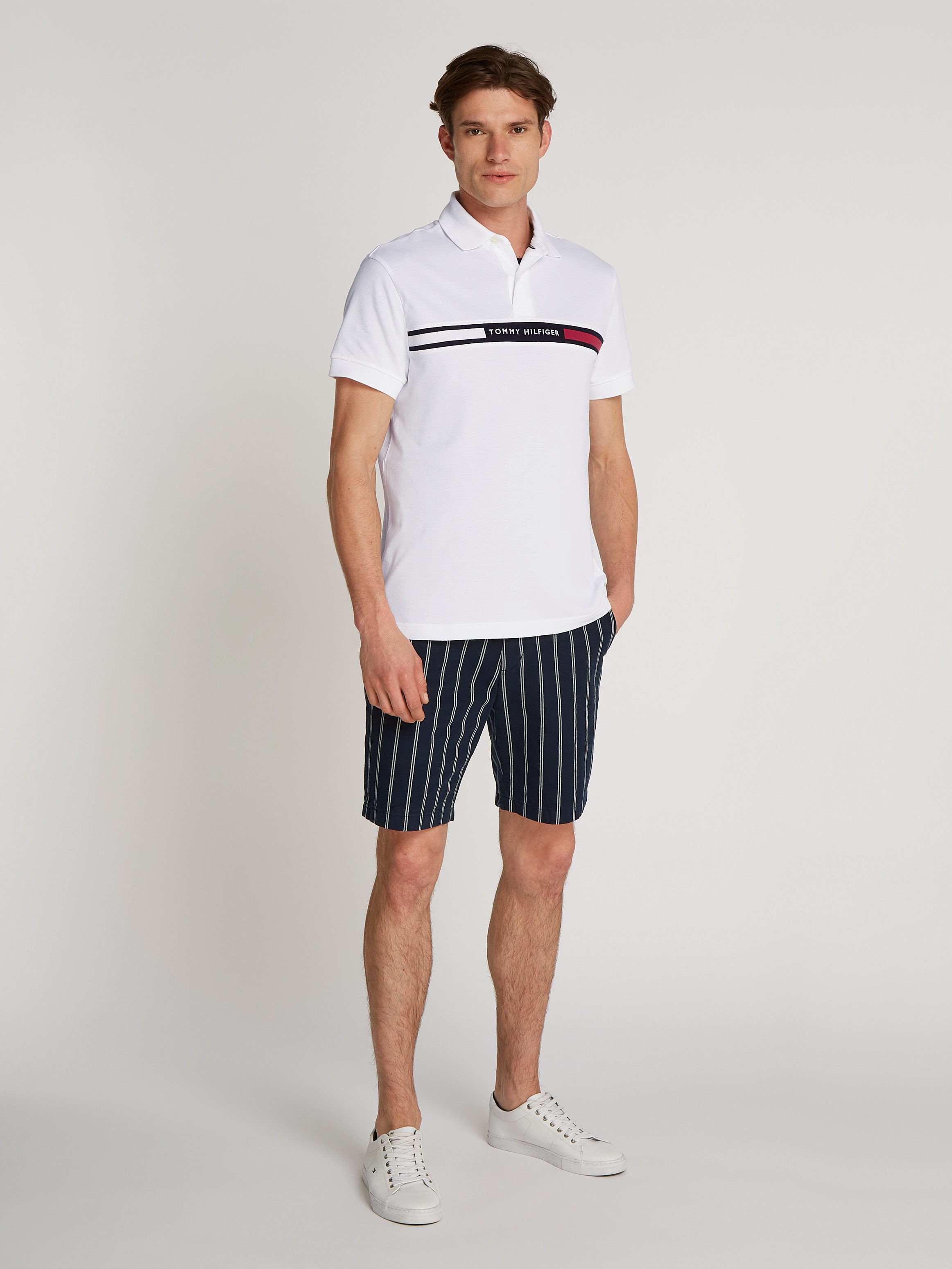 Tommy Hilfiger Poloshirt HILFIGER CHEST INSERT REG POLO