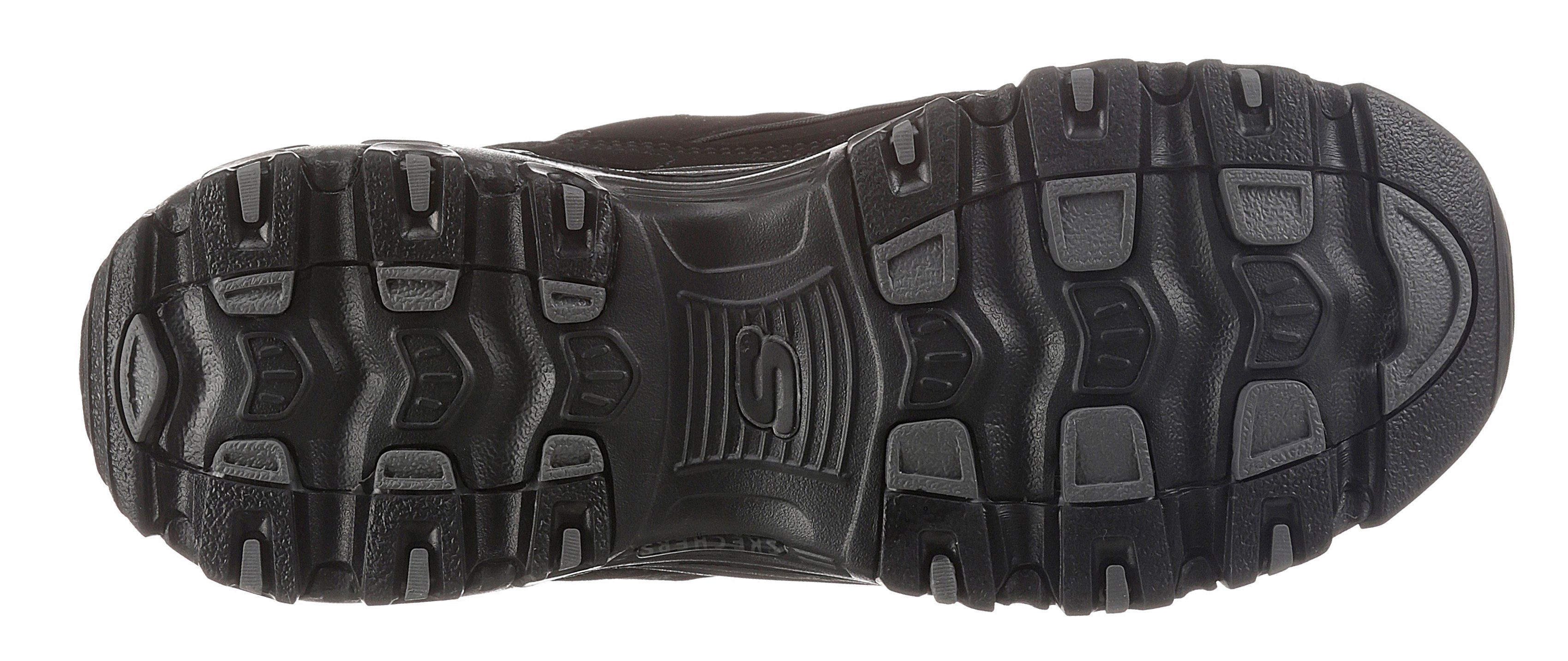 Skechers Sneakers D'LITES PLAY ON Vrijetijdsschoen, lage schoen, veterschoen met Air Cooled Memory Foam