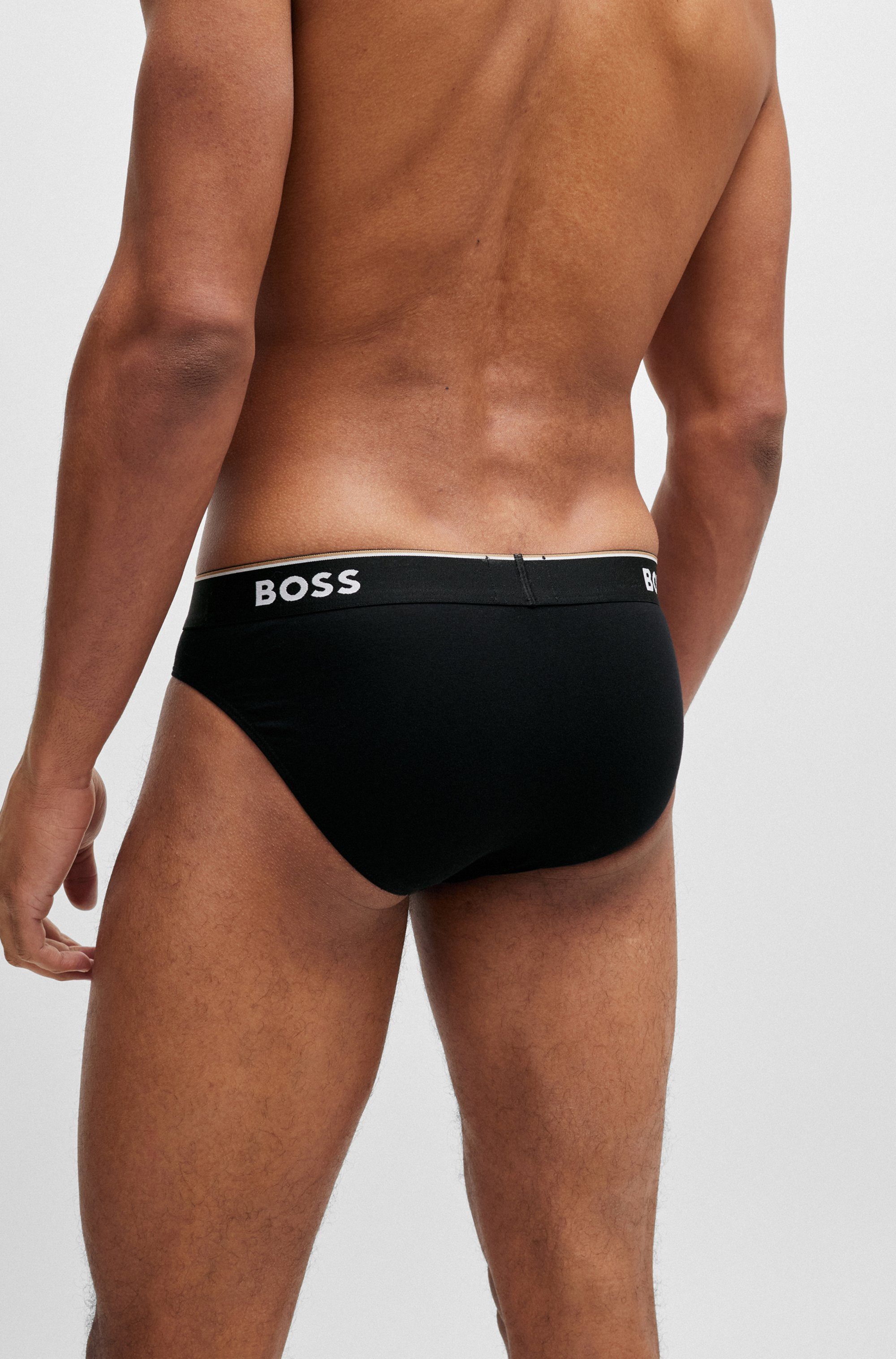 BOSS Slip weefband met logo (3 stuks)