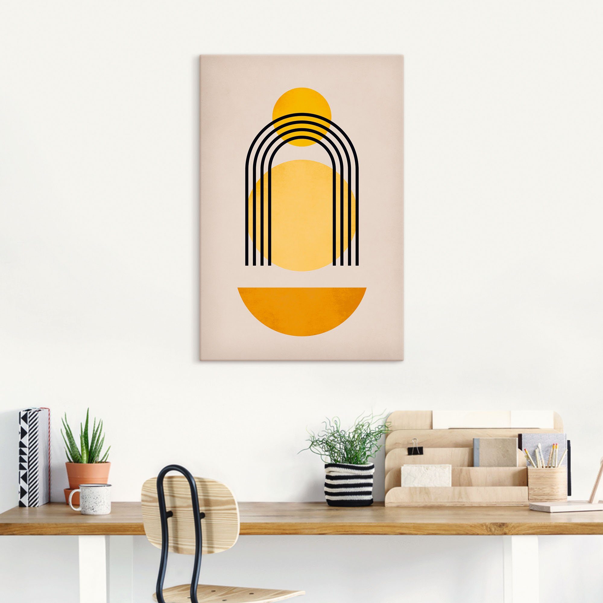 Artland Artprint Geometrica Nr. 5 als artprint van aluminium, artprint op linnen, poster, muursticker in verschillende maten