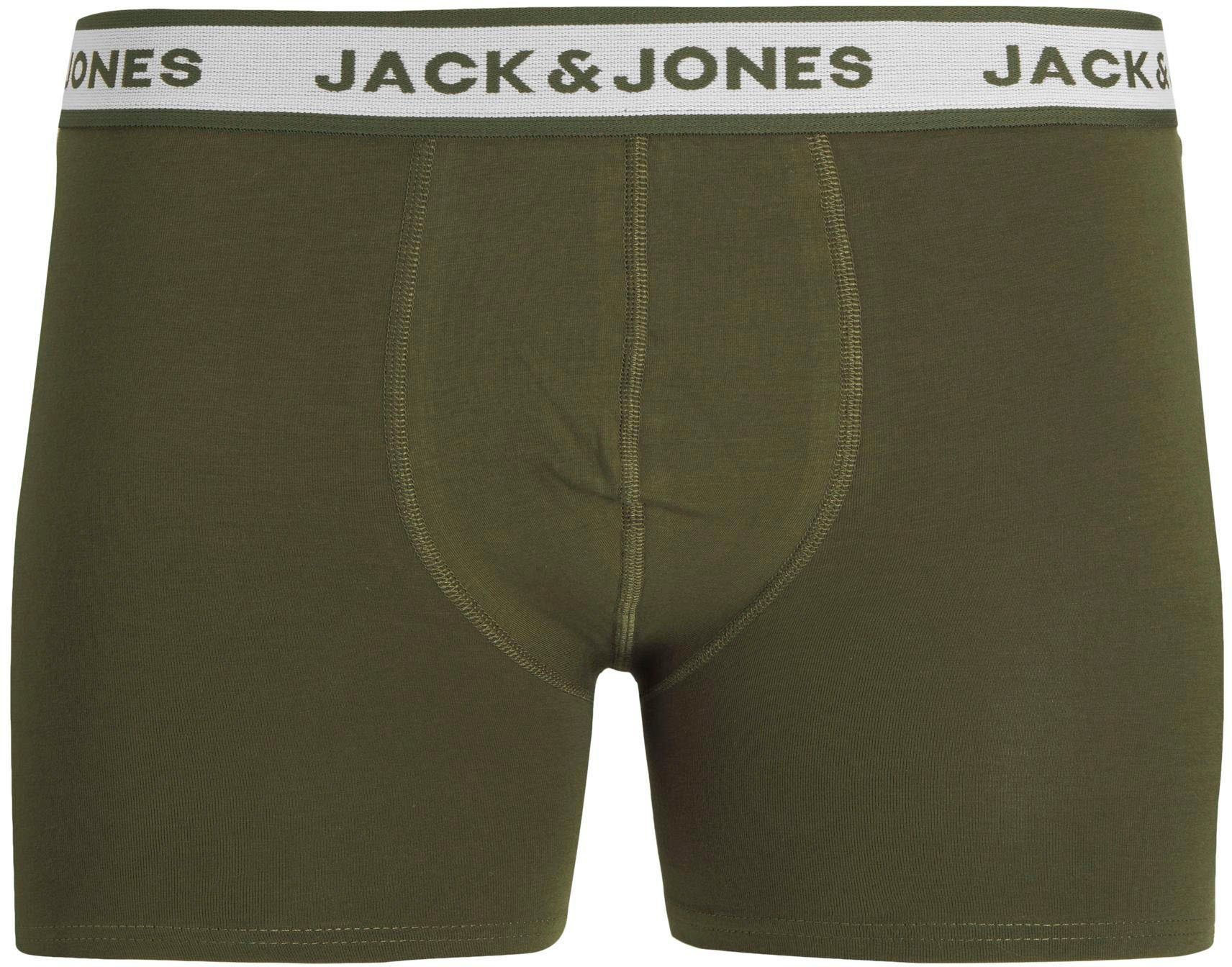 Jack & Jones Boxershort JJ JACSOLID BOXER BRIEFS 5 P (set, 5 stuks)