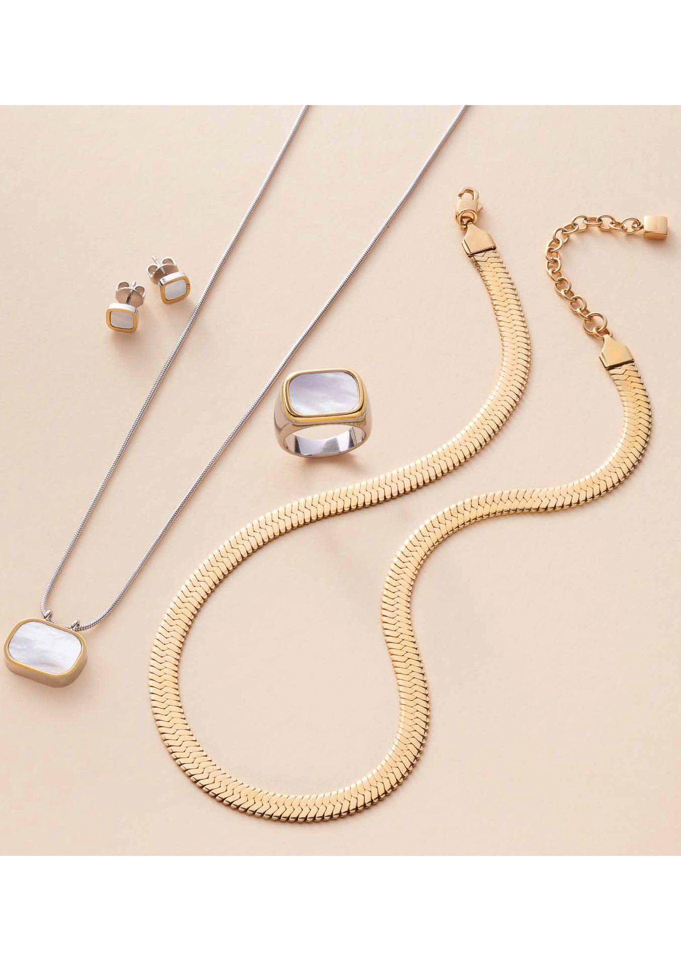 LEONARDO Ketting zonder hanger Halsketting Slang, 023170