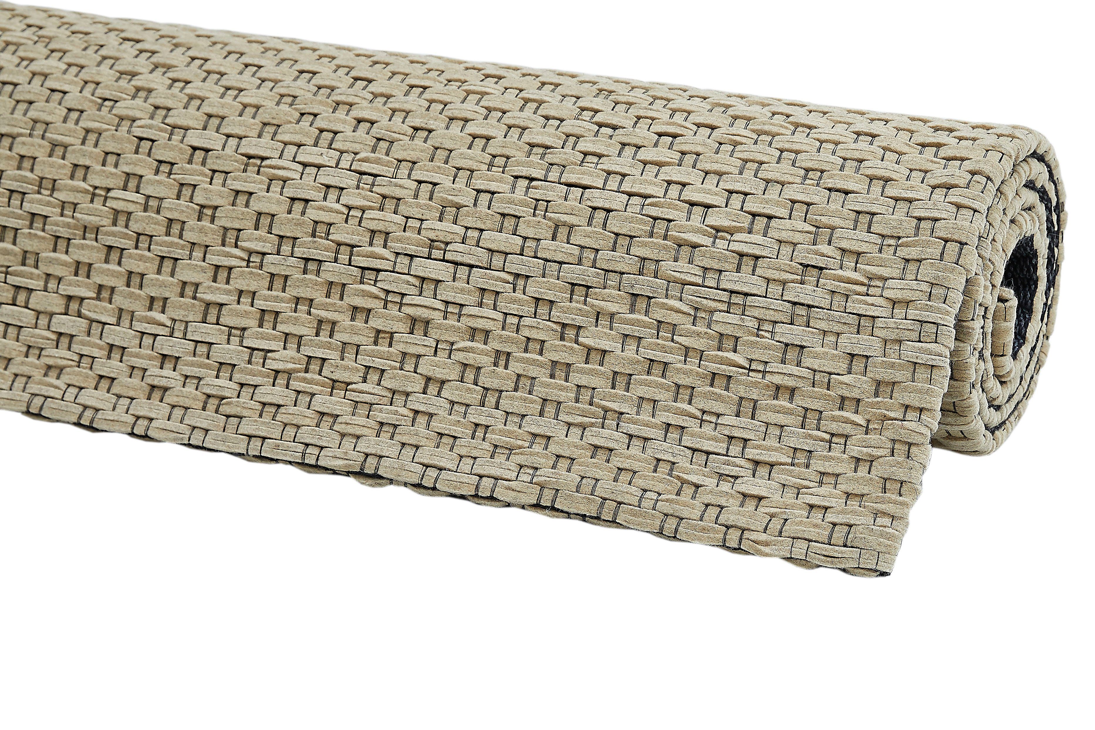 LUXOR living Wollen kleed Nora Handgeweven kleed, platweefsel, met de hand geweven, zuivere wol