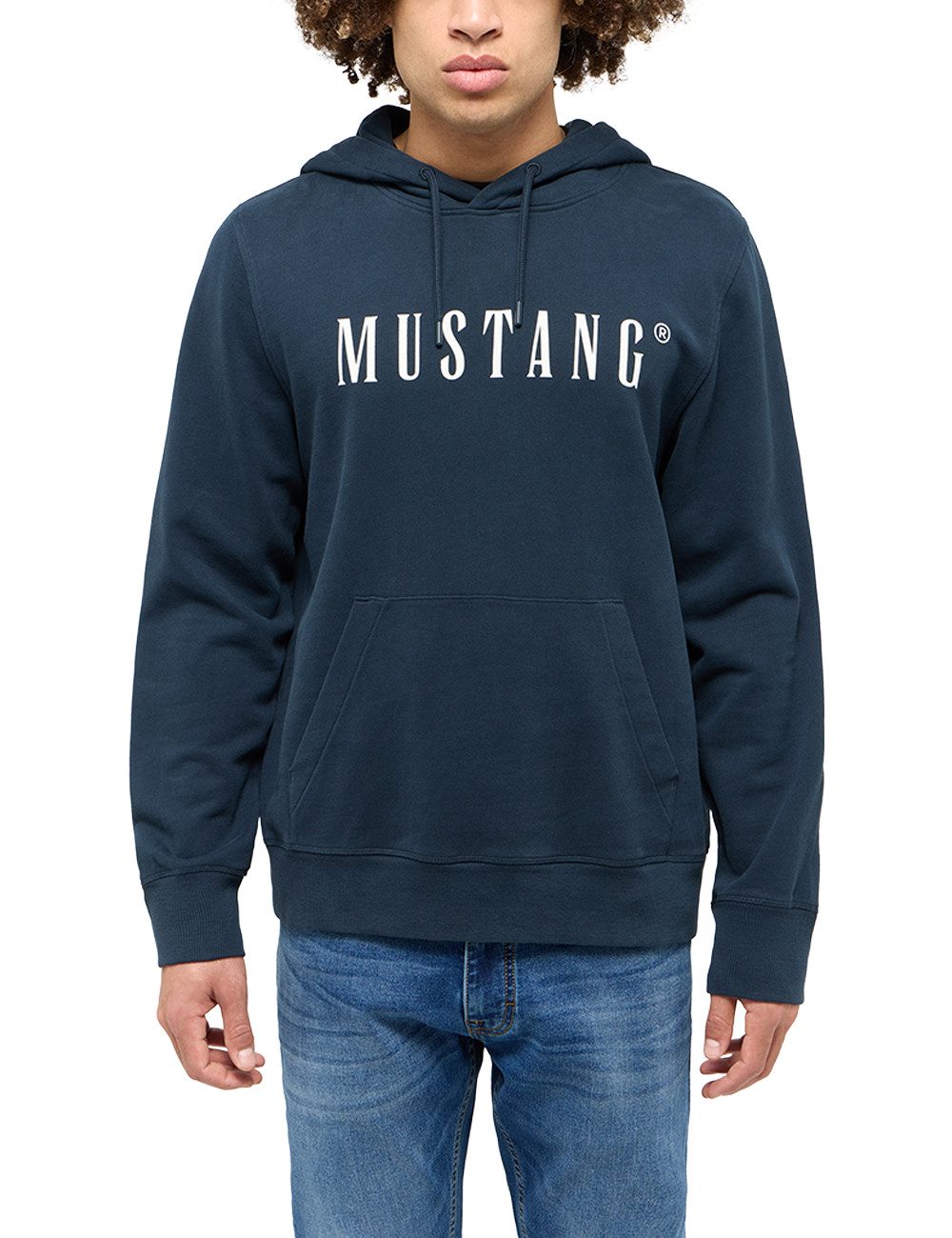 MUSTANG Hoodie Style Bronson heren hoodies maat M zwart