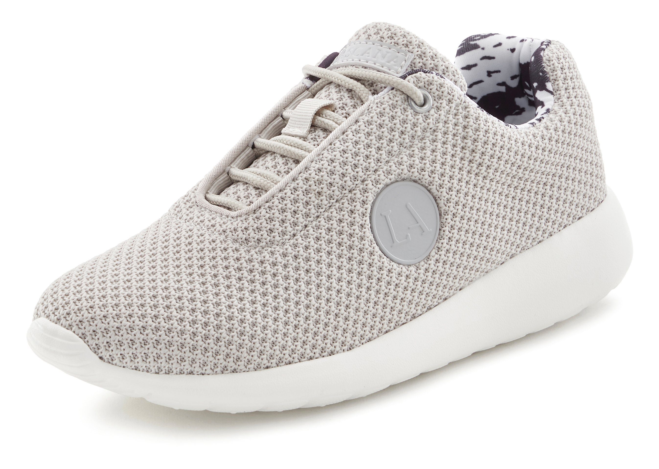 active by Lascana Sneakers met comfort-binnenzool, veterschoen, vrijetijdsschoen vegan