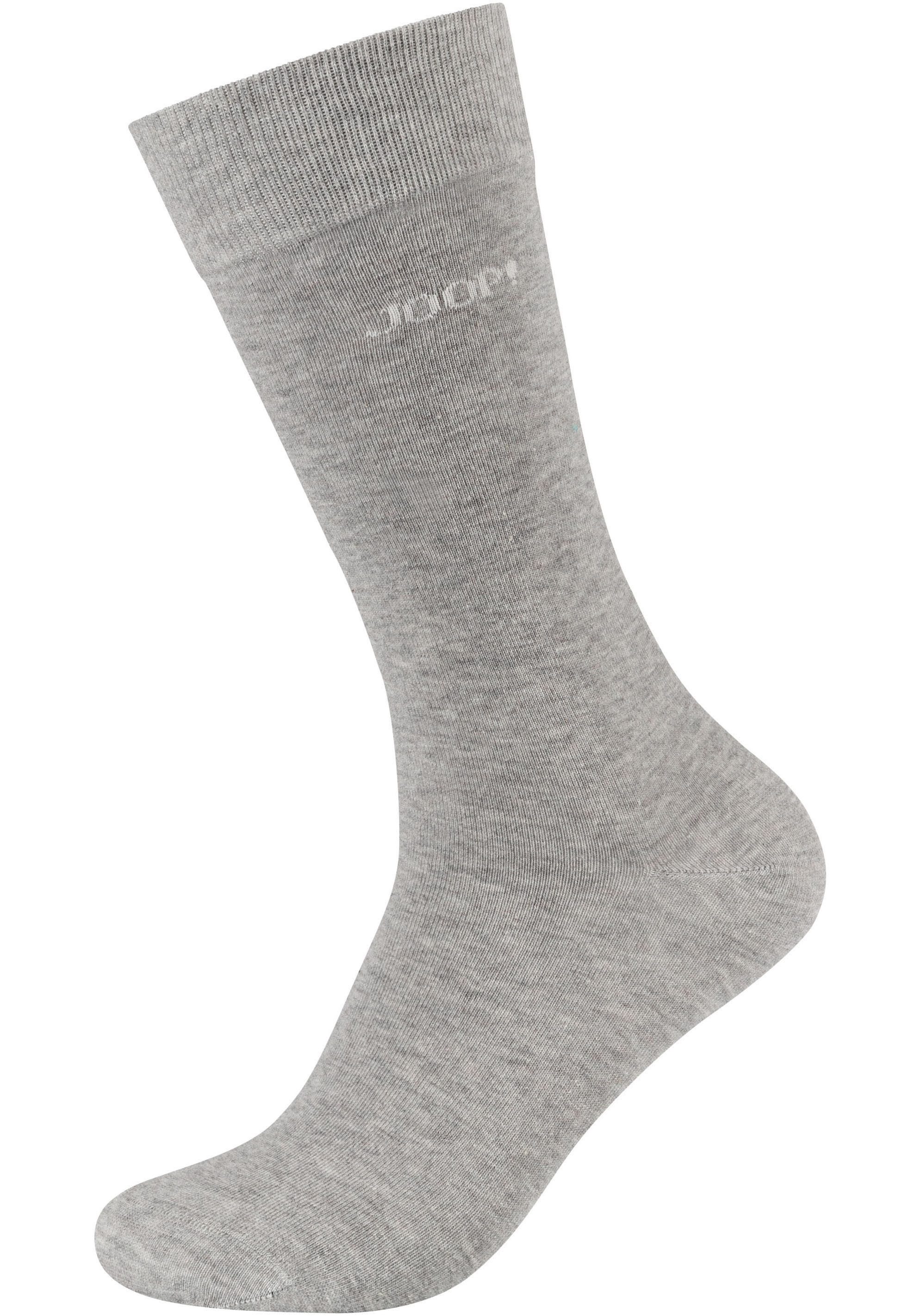 JOOP! Sokken Premium Essentials, versterkte hiel, duurzame teen (Set van 4)