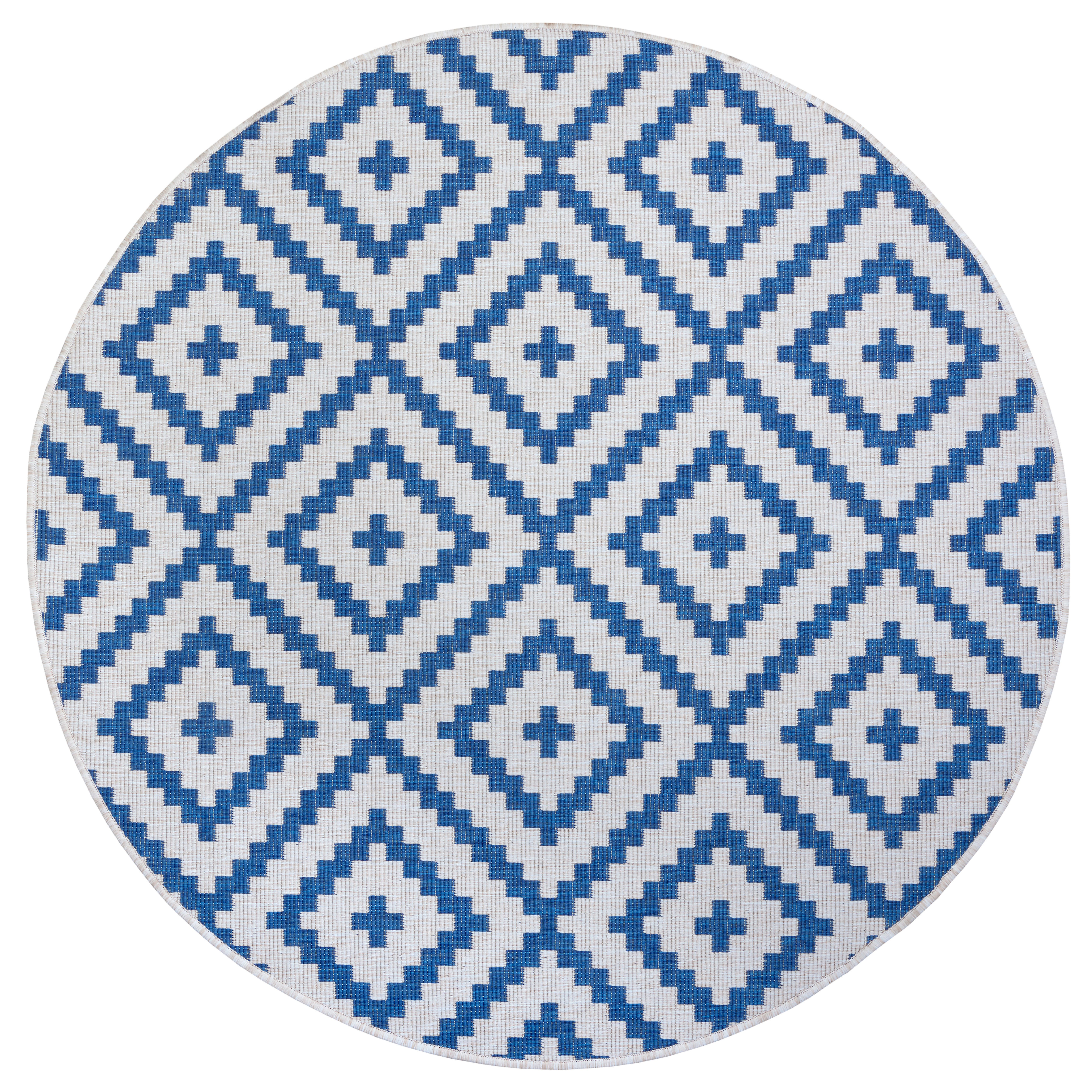 my home Vloerkleed Ronda tweezijdig te gebruiken kleed Sisal-look, platweefsel, in- en outdoor, geometrisch boho design