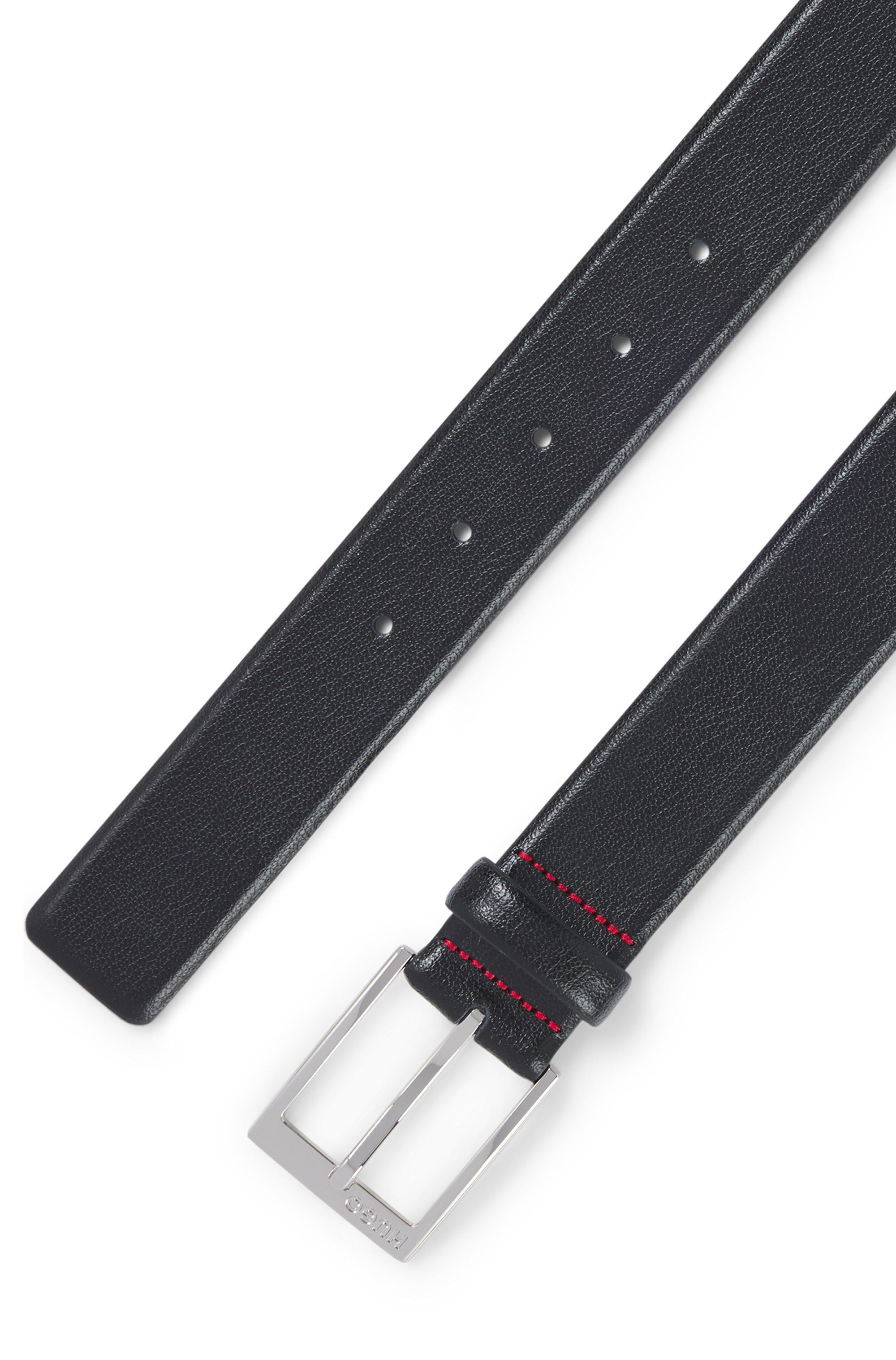 HUGO Leren riem Gellot_Sz35