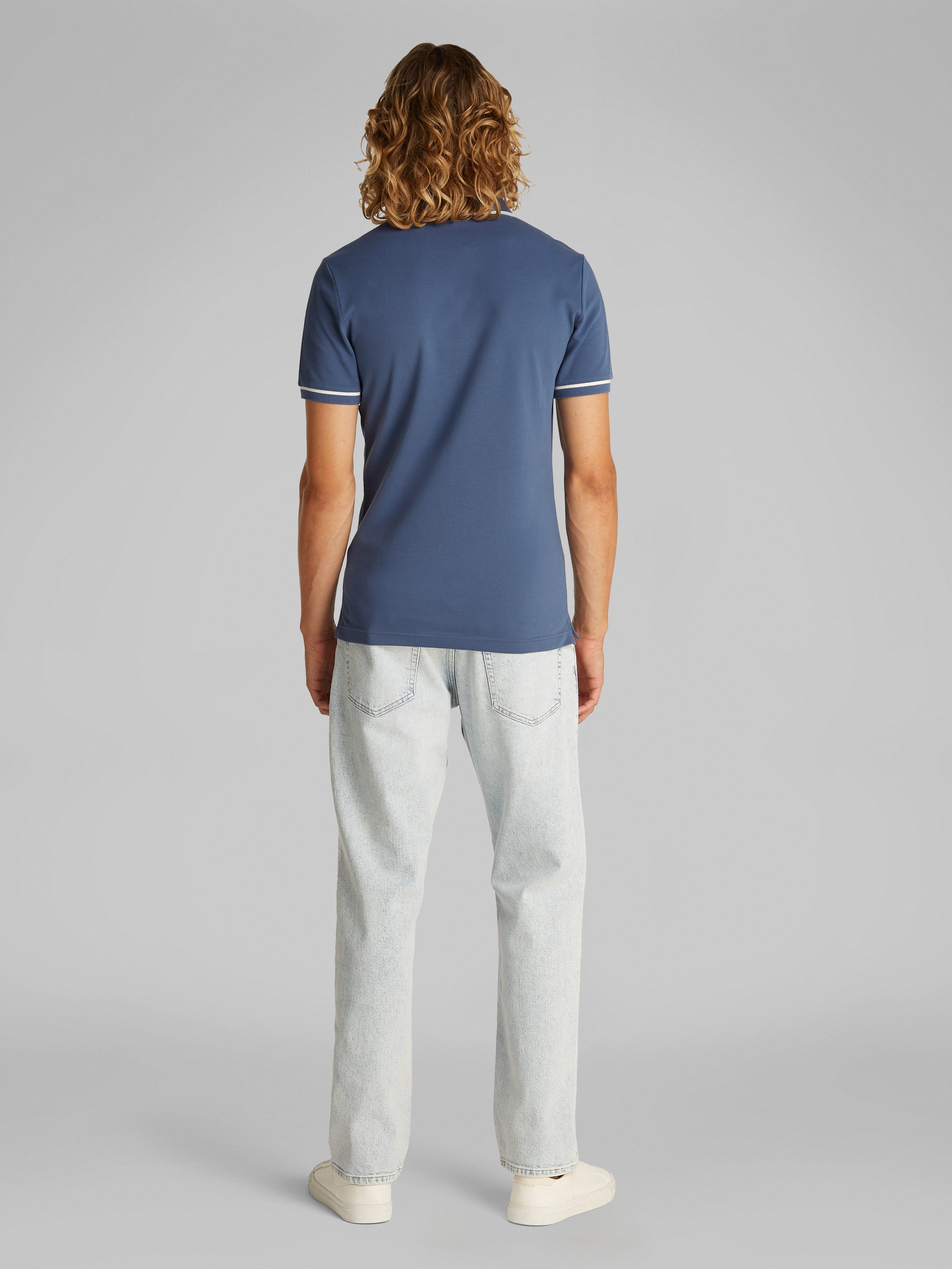 Calvin Klein Poloshirt TIPPING SLIM POLO