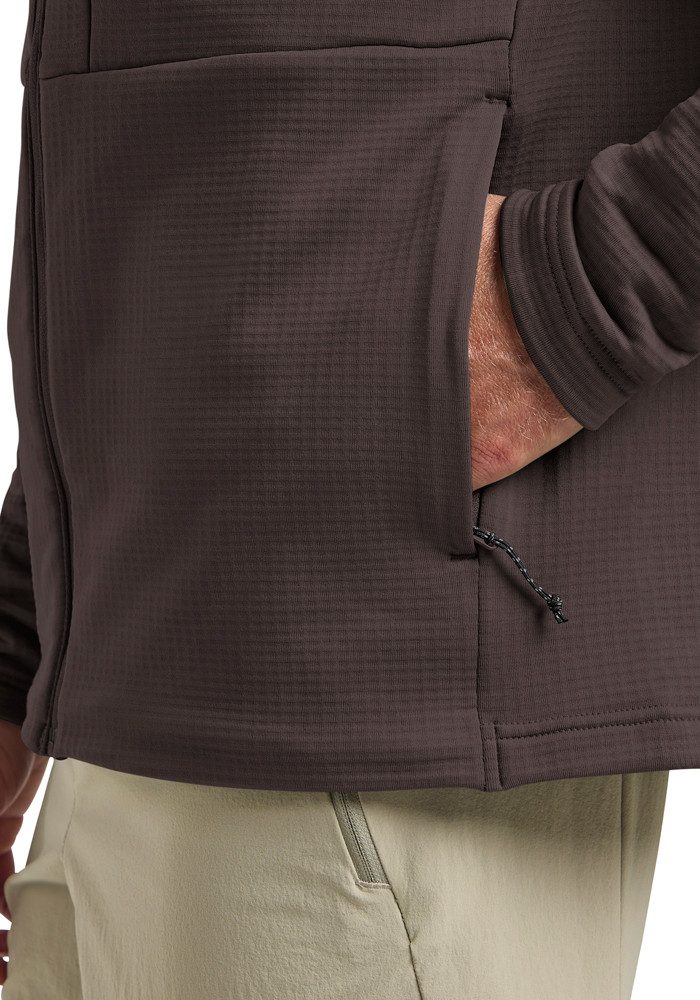 Jack Wolfskin Fleecejack KOLBENBERG HOODED FZ M