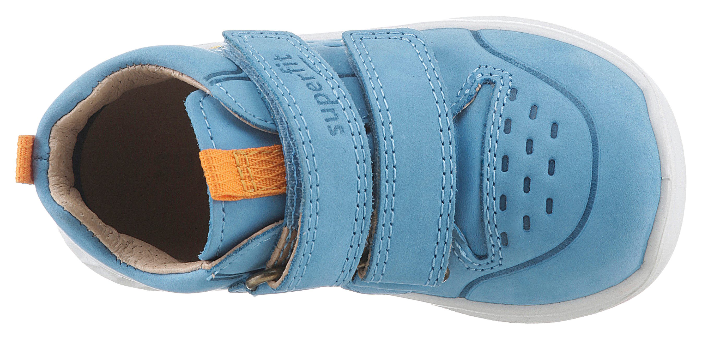 Superfit Klittenbandschoenen BREEZE WMS: middel Sneaker met halfhoge schacht, maat sjabloon om te downloaden