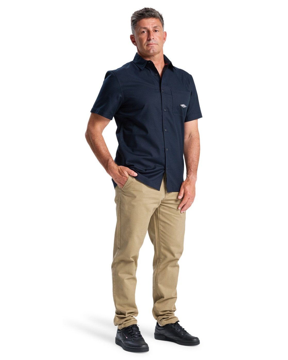 Quiksilver Overhemd met korte mouwen Diamond