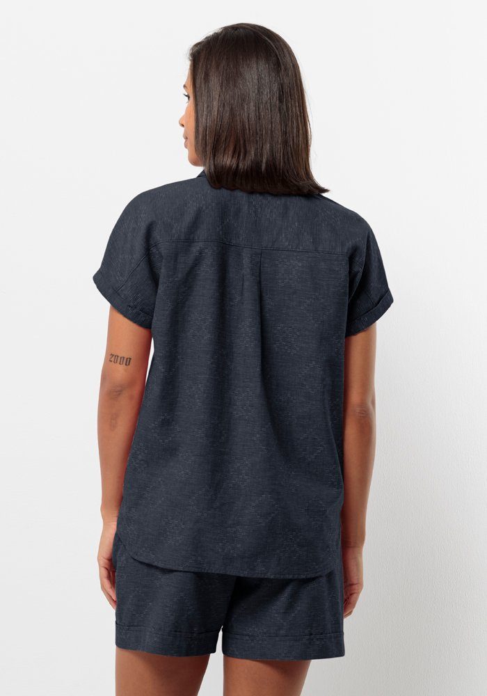 Jack Wolfskin Blouse met korte mouwen KARANA SHIRT W