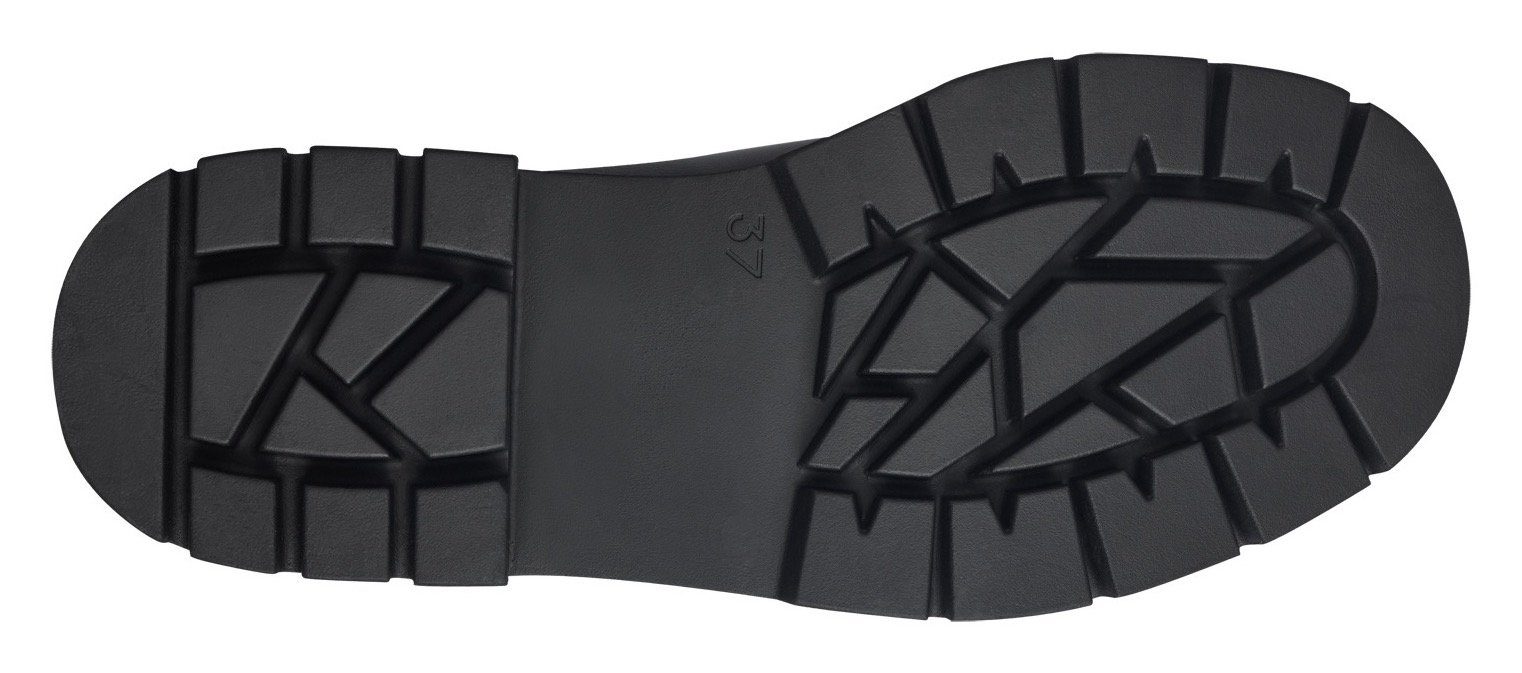Marco Tozzi Chelsea-boots , blokhak, enkellaarsje, instapboots met feel me-uitrusting
