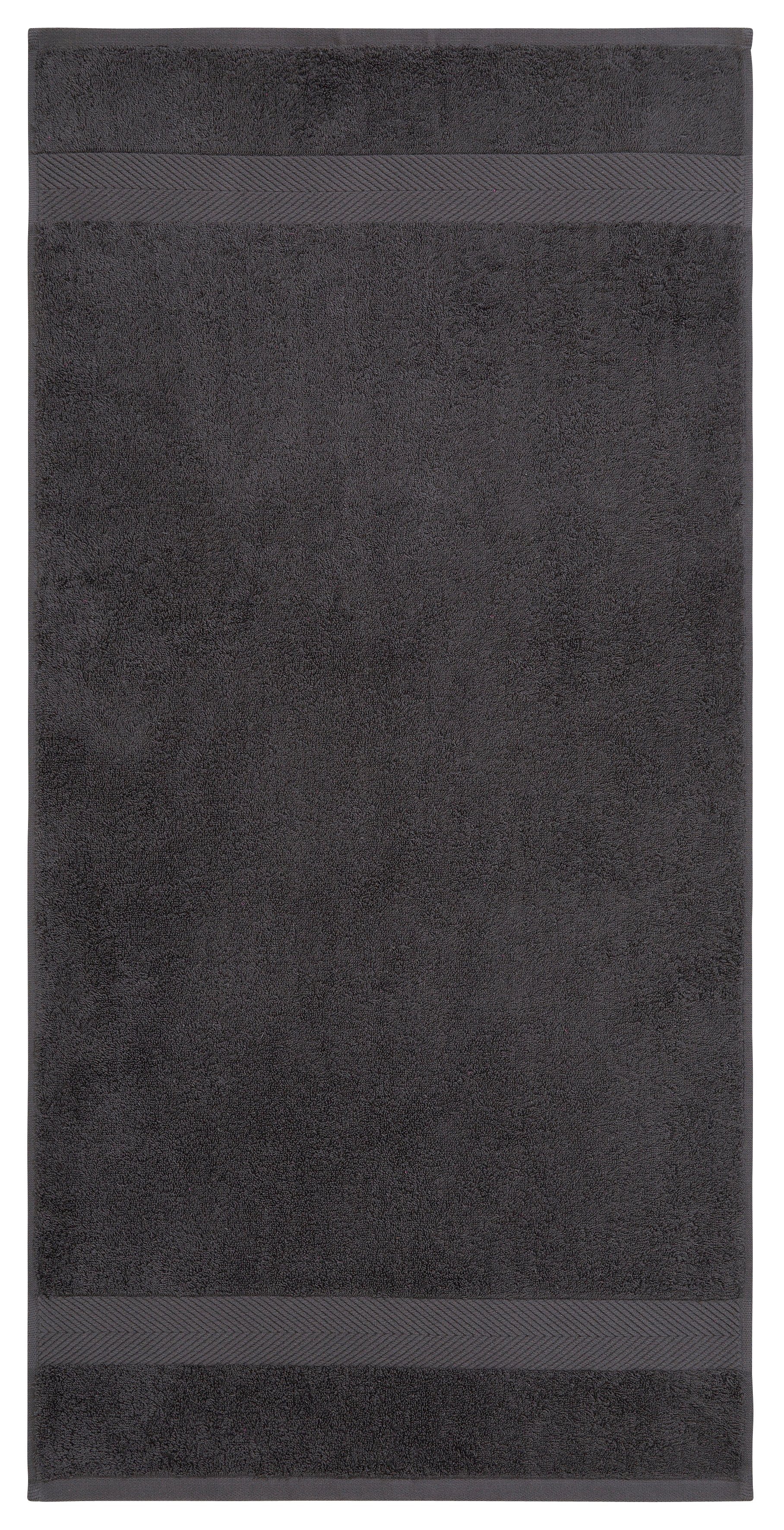 my home Handdoeken Eva, 4 handdoeken 50x100 Topkwaliteit 550g/m², zacht, handdoekenset van 100% katoen (4 stuks)