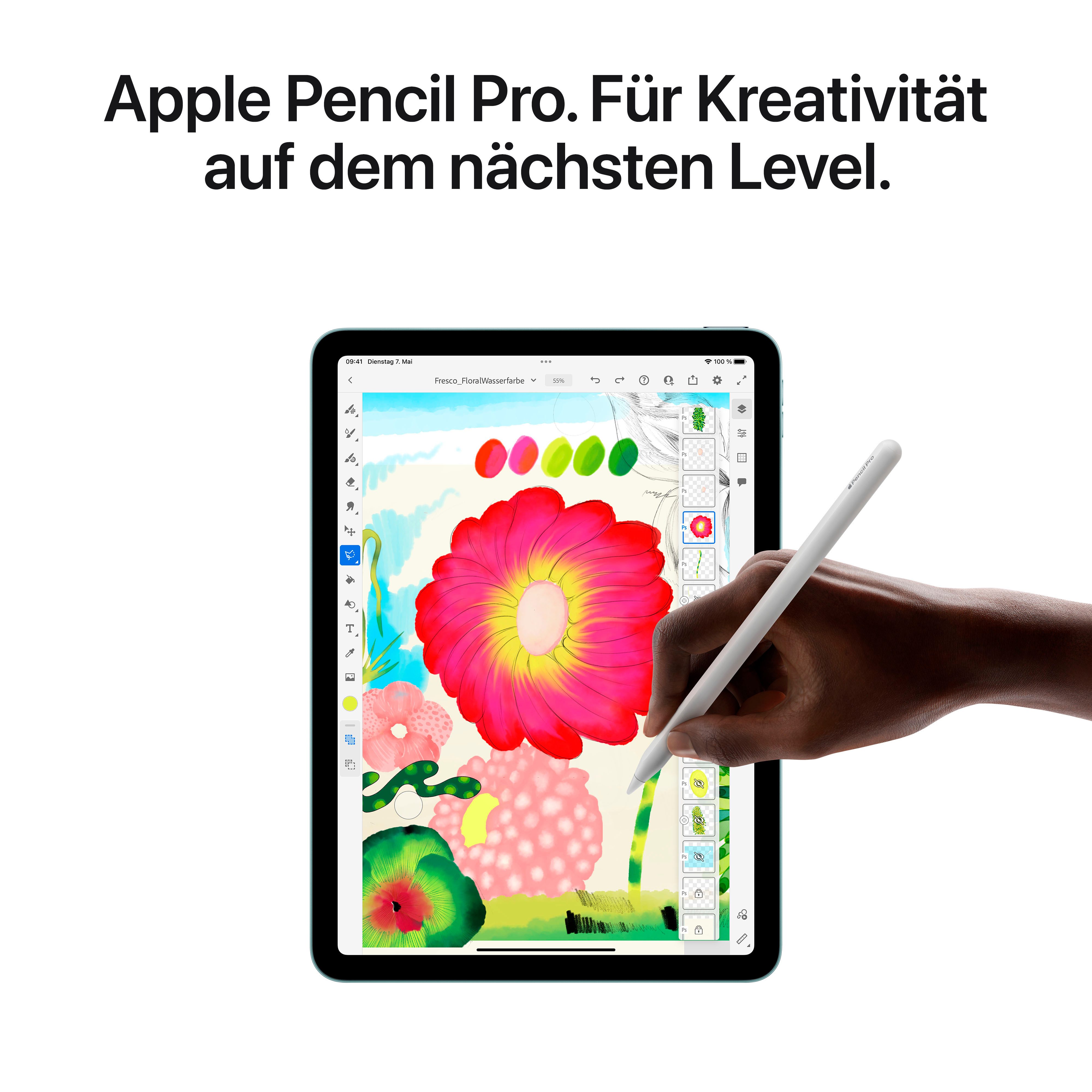Apple Tablet 13" iPad Air Wi-Fi 128GB, 12,9", iPadOS