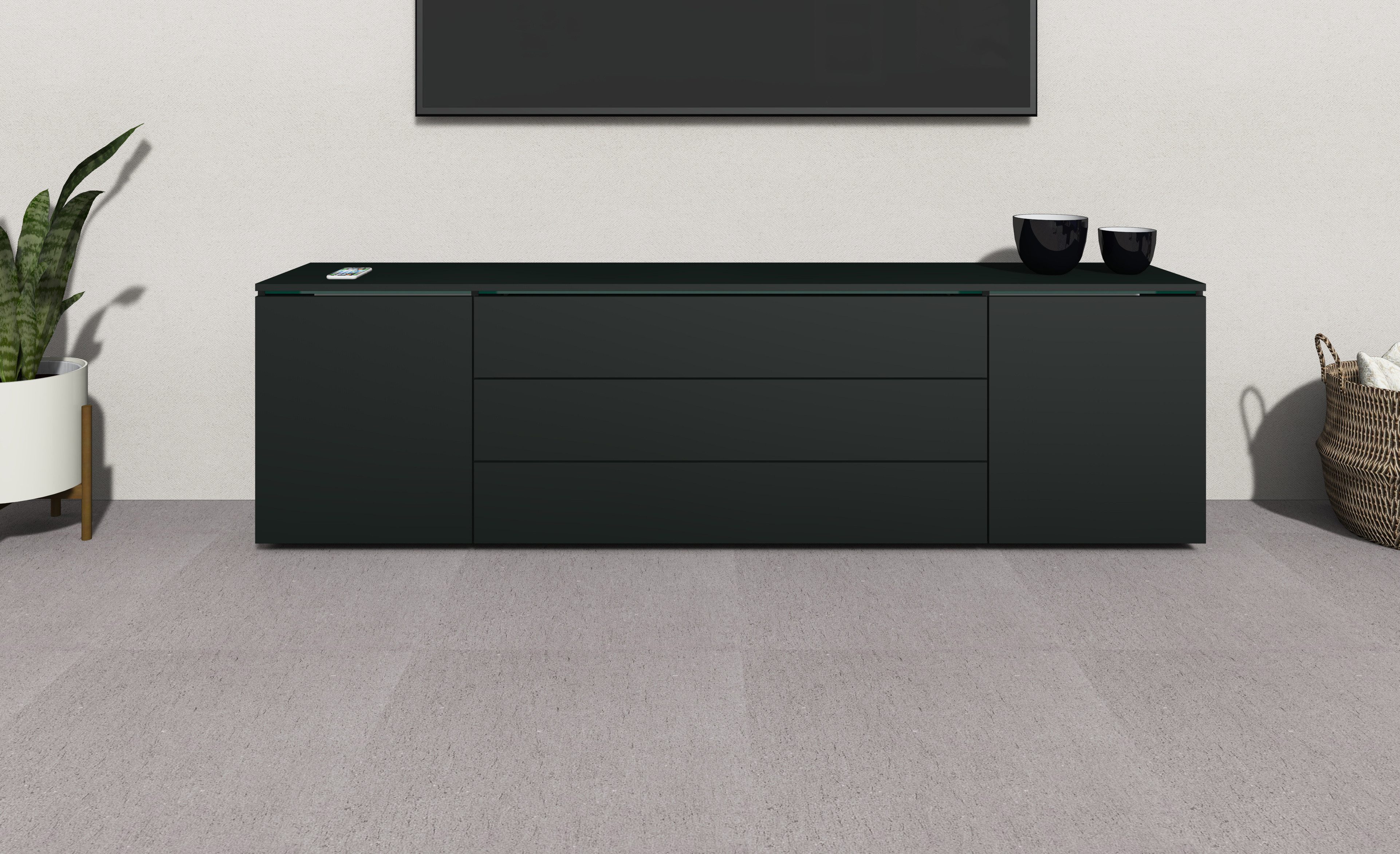 borchardt Möbel Tv-meubel San Diego Breedte 200 cm