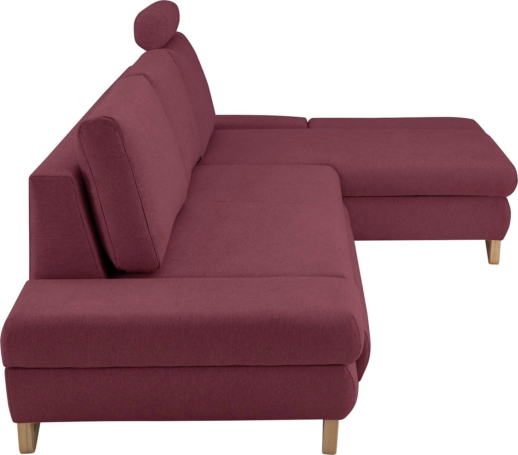 INOSIGN Slaapbank City/Giron comfortabele slaapbank (ligoppervlak 245 x 138 cm) en bedlade