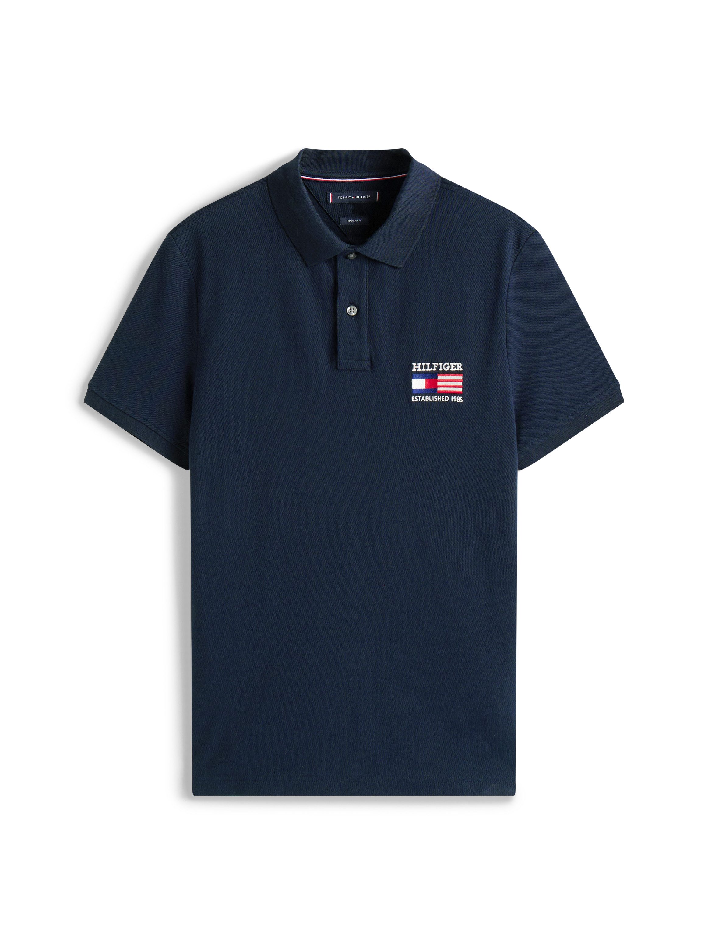 Tommy Hilfiger Poloshirt HILFIGER FLAG REG POLO